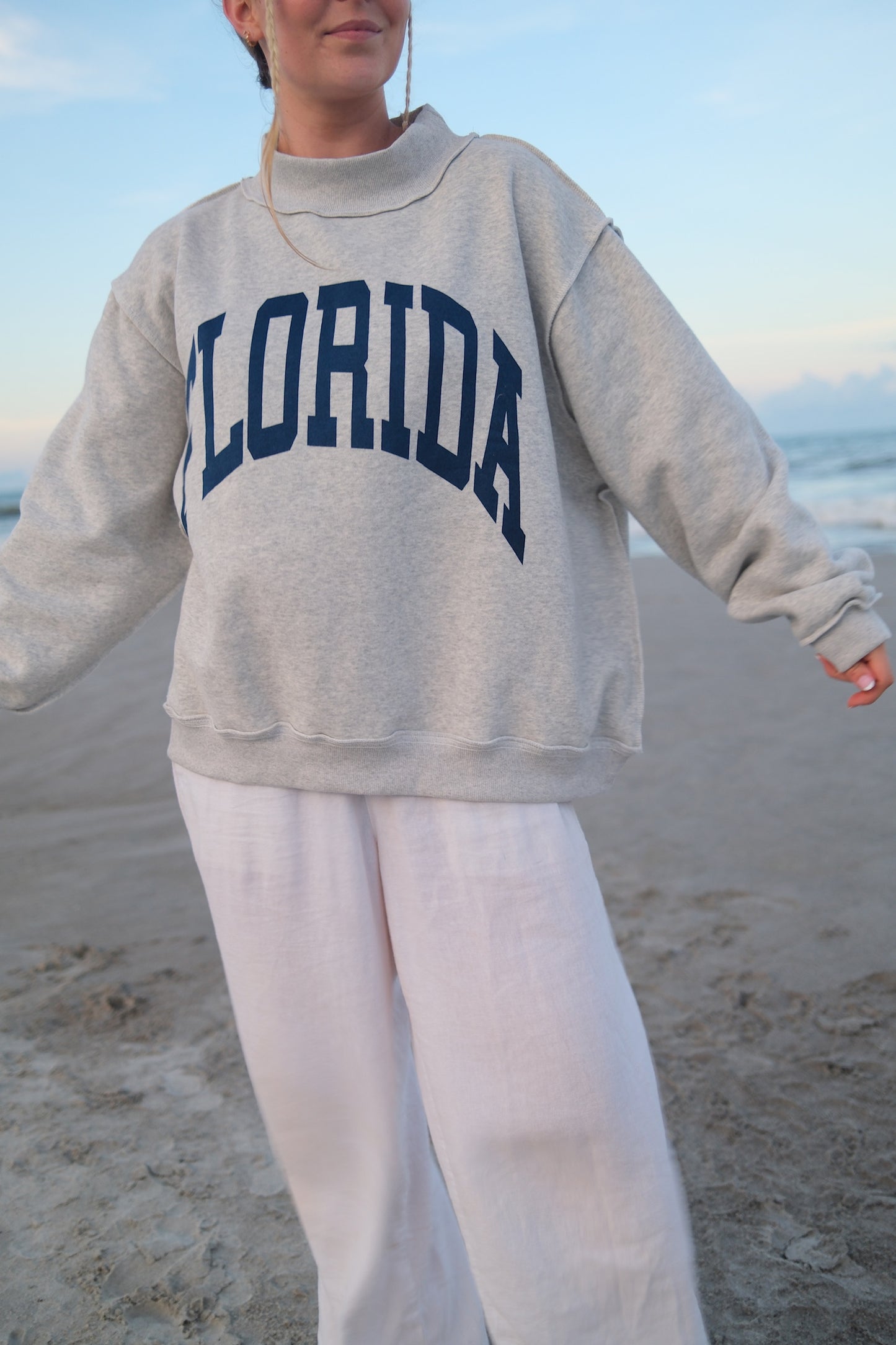 Reversible Florida Mockneck