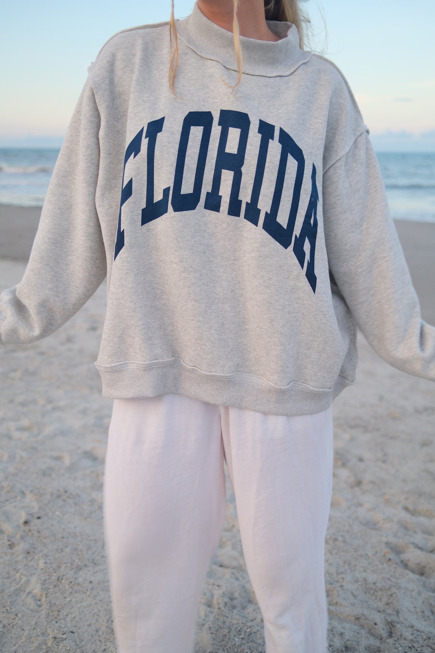 Reversible Florida Mockneck