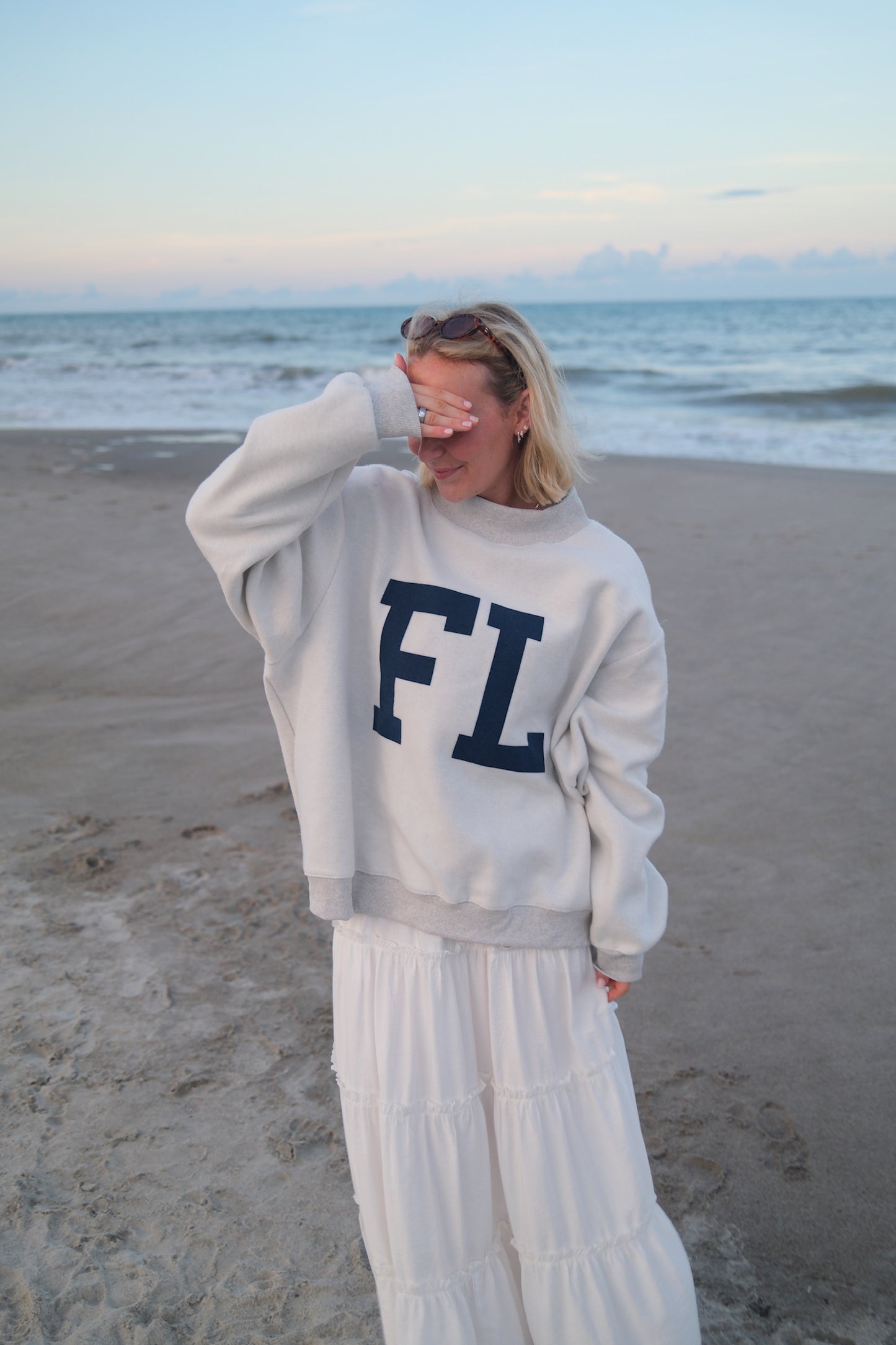 Reversible Florida Mockneck