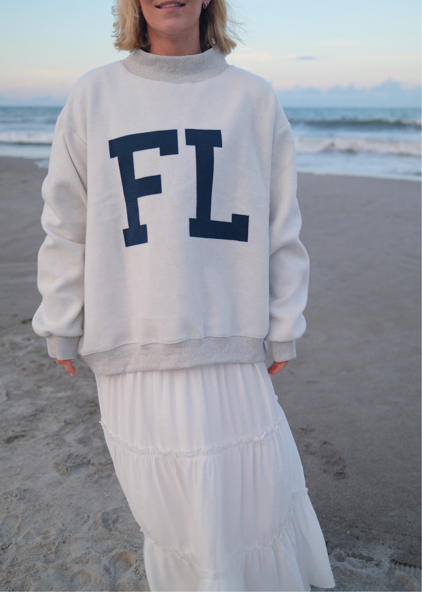Reversible Florida Mockneck