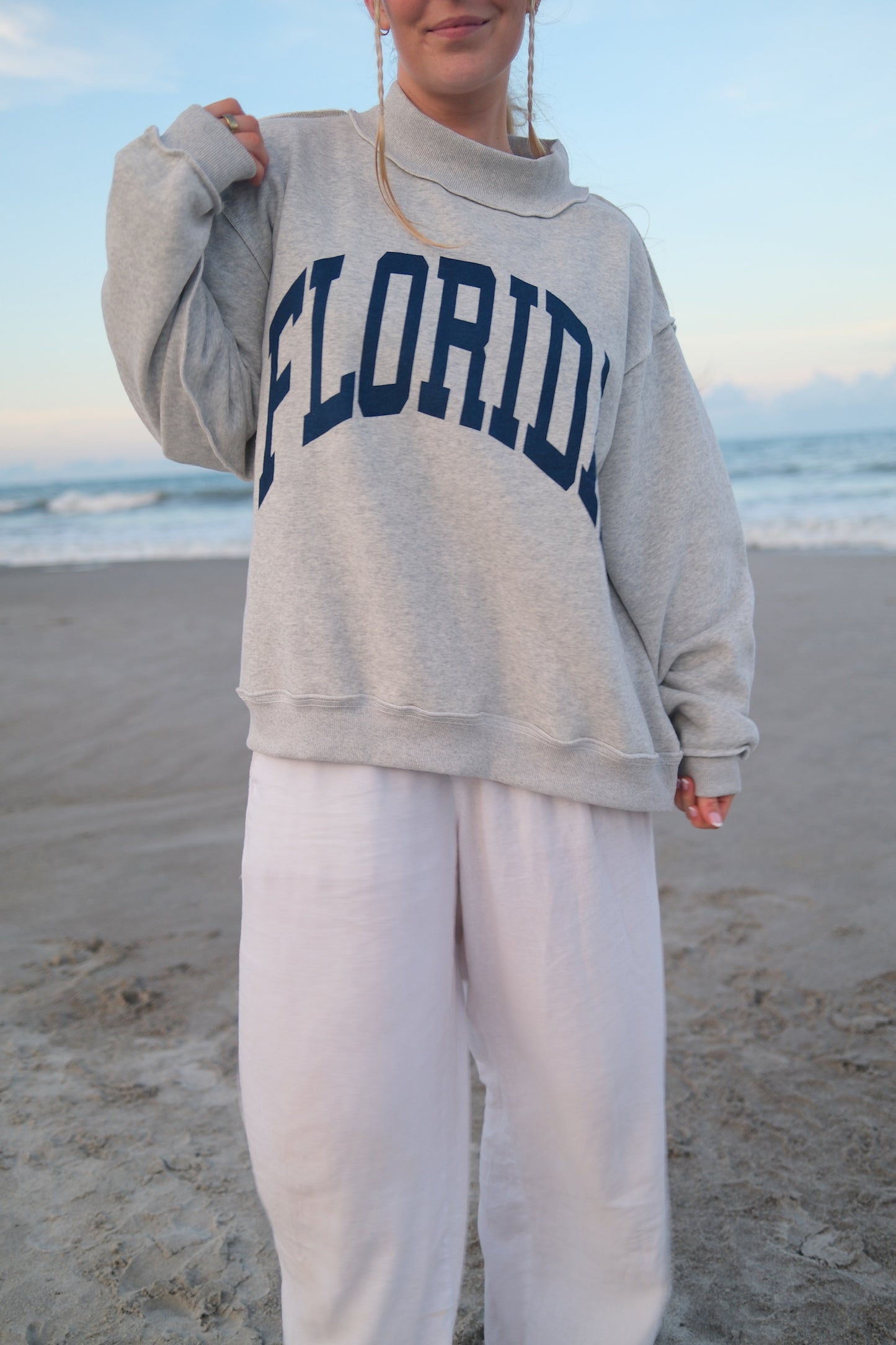 Reversible Florida Mockneck