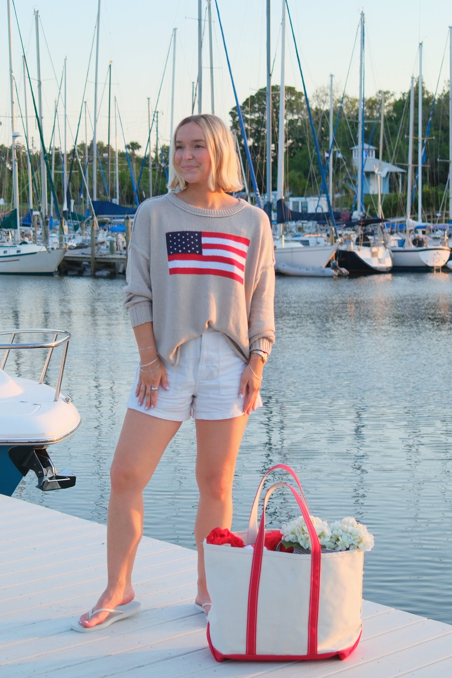 Flagship Sweater Sandy Beige