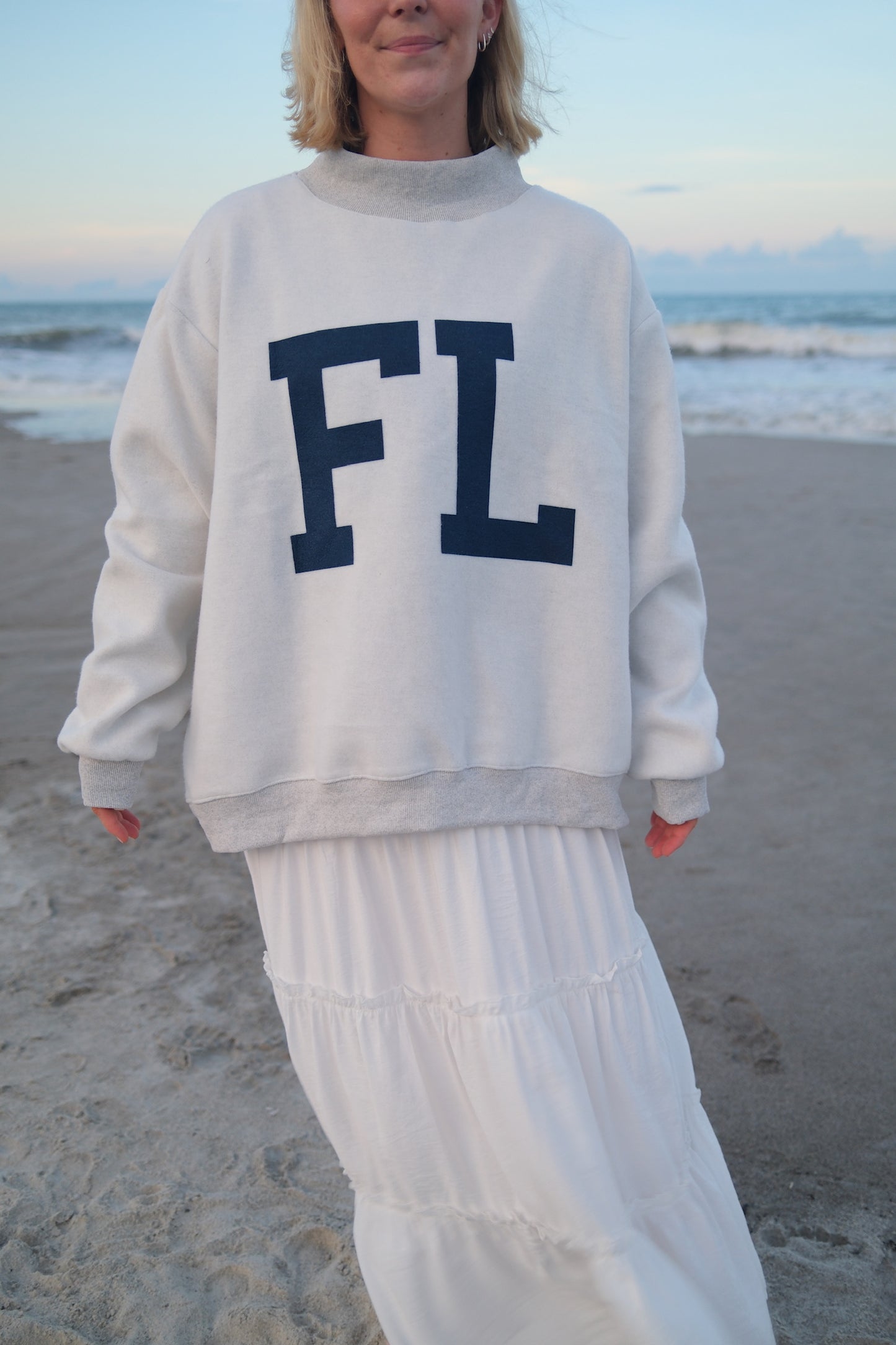 Reversible Florida Mockneck