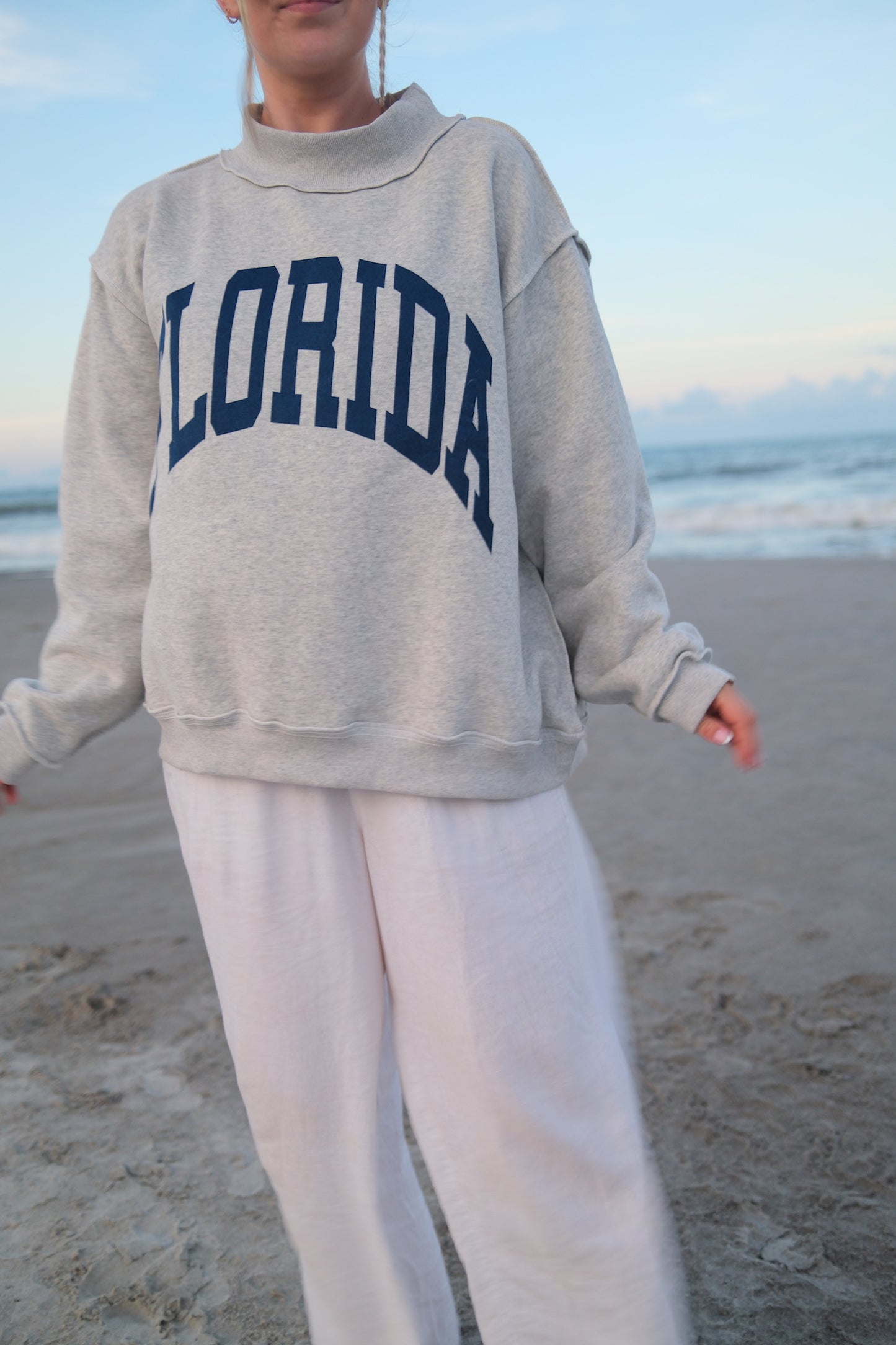 Reversible Florida Mockneck