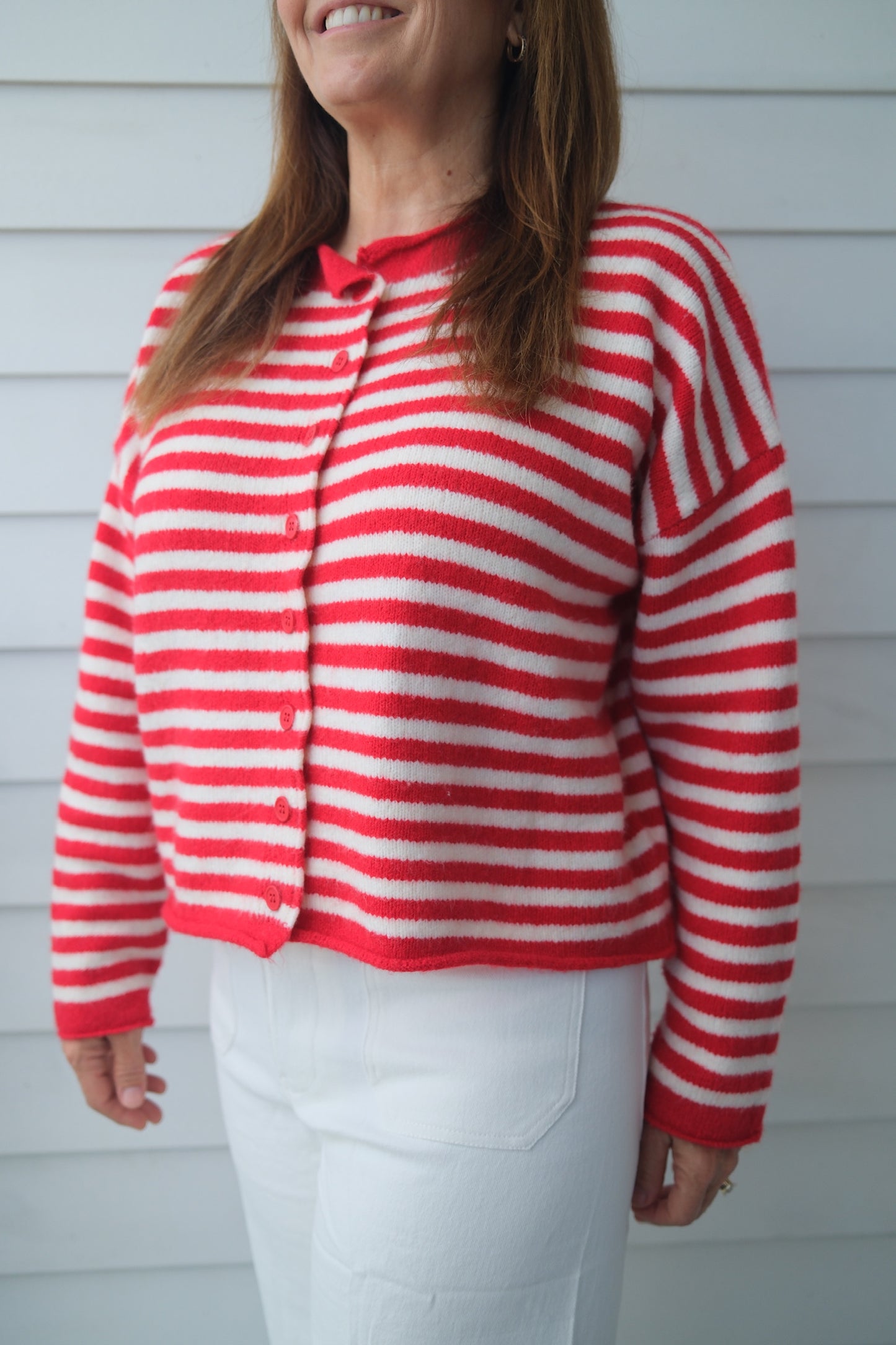Sailor Striped Cardigan