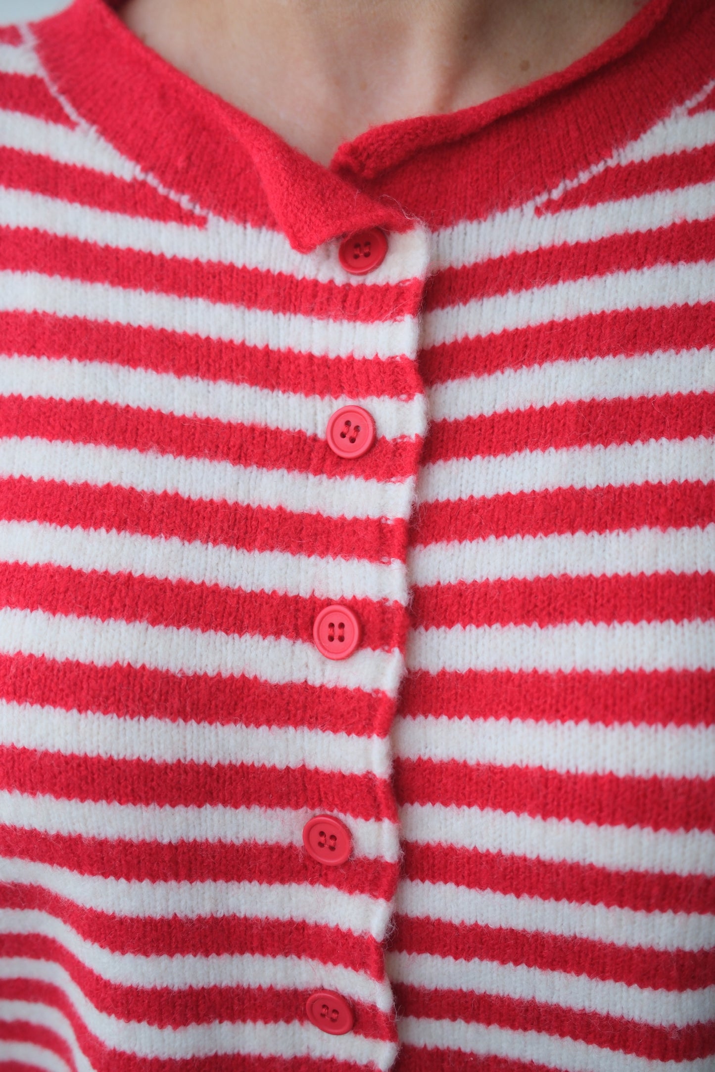 Sailor Striped Cardigan