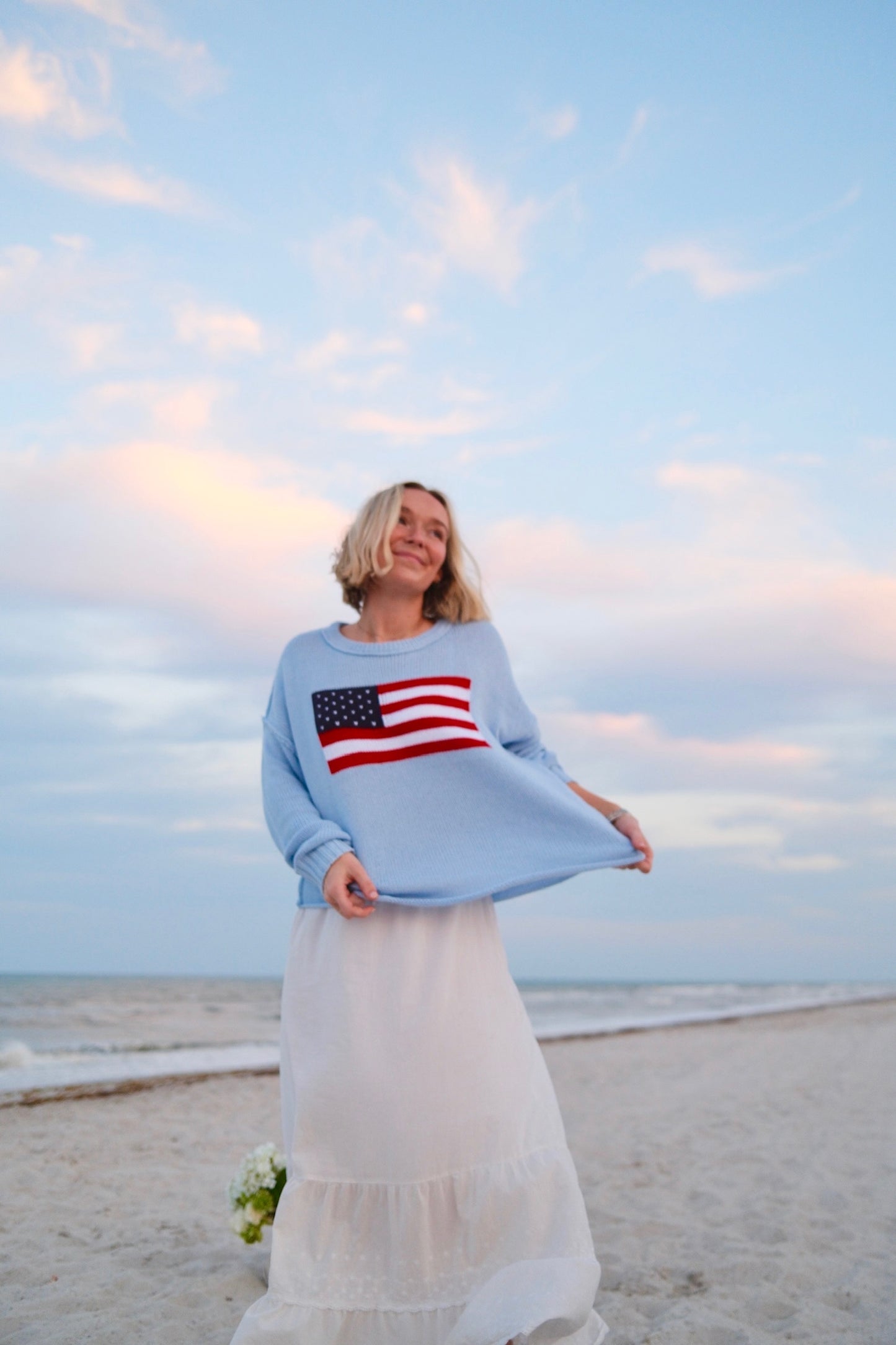 Flagship Sweater Sky Blue
