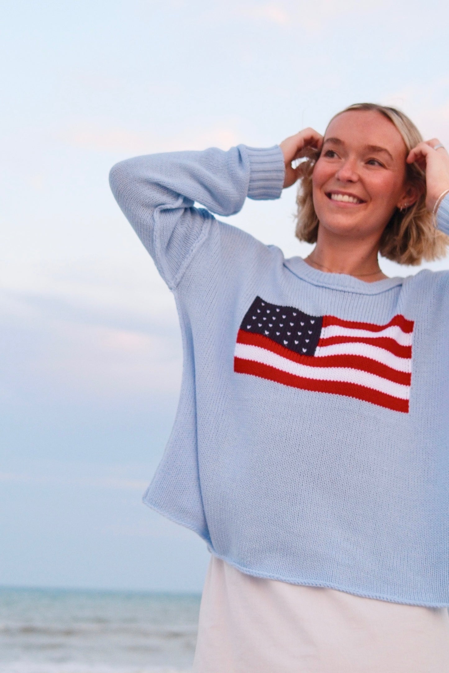 Flagship Sweater Sky Blue