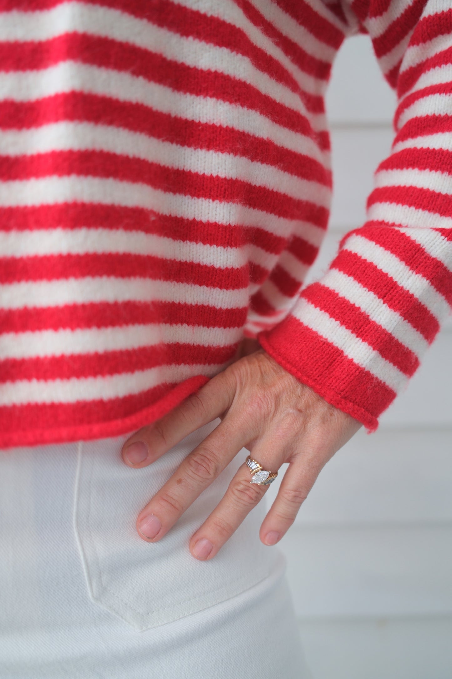 Sailor Striped Cardigan