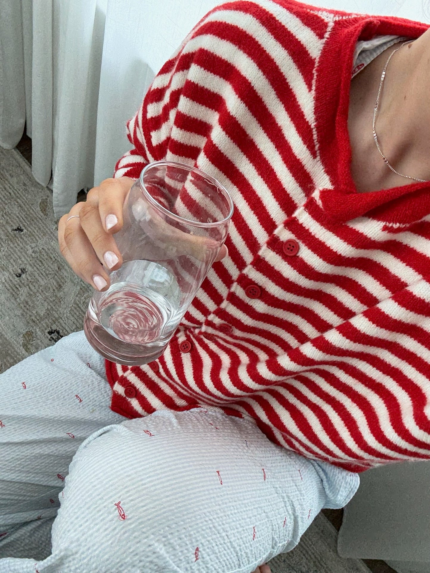 Sailor Striped Cardigan