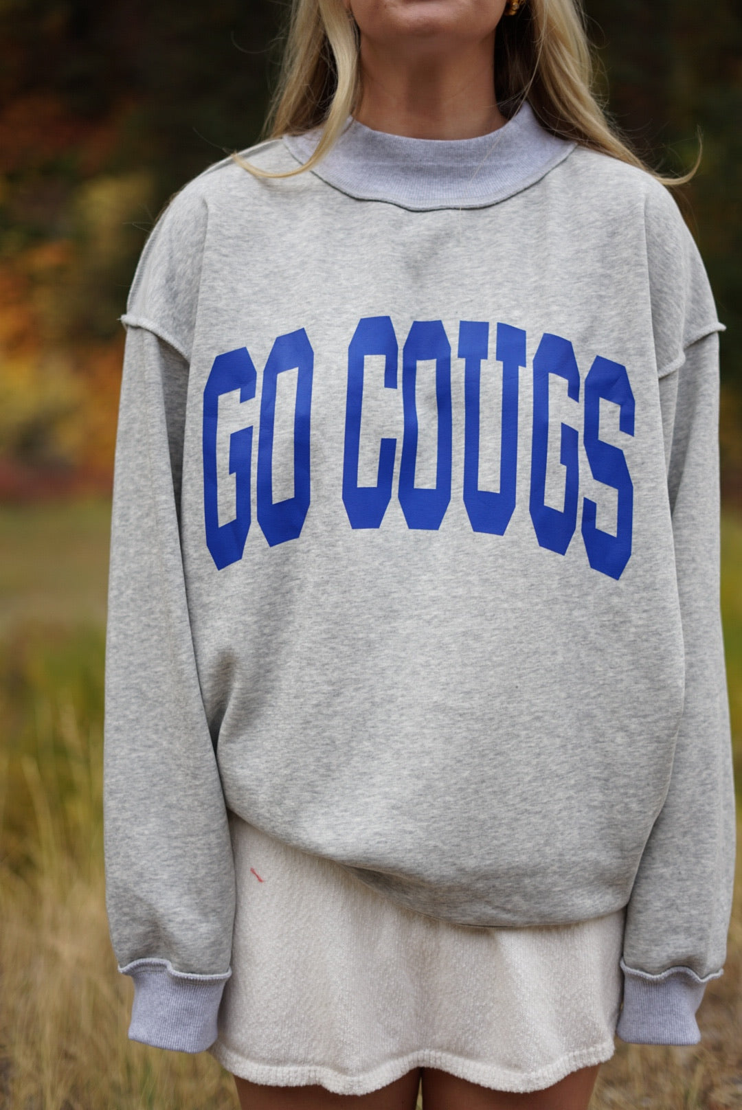 BYU Reversible Mockneck