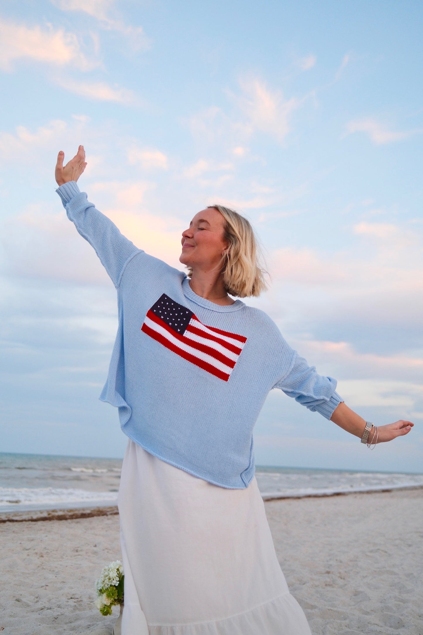 Flagship Sweater Sky Blue