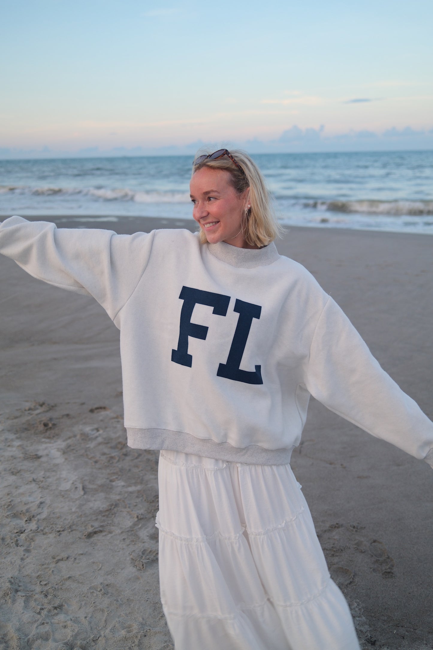 Reversible Florida Mockneck