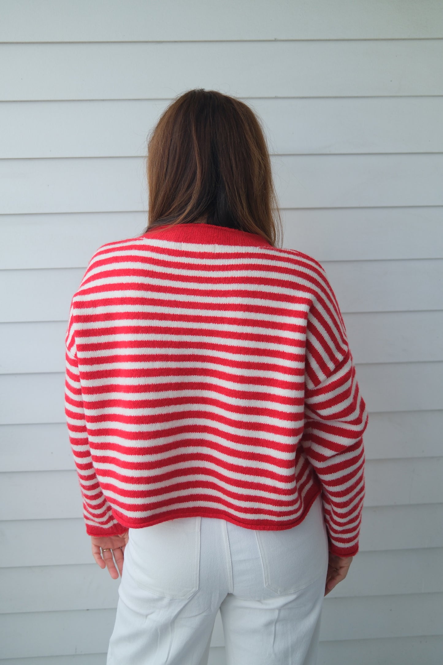 Sailor Striped Cardigan
