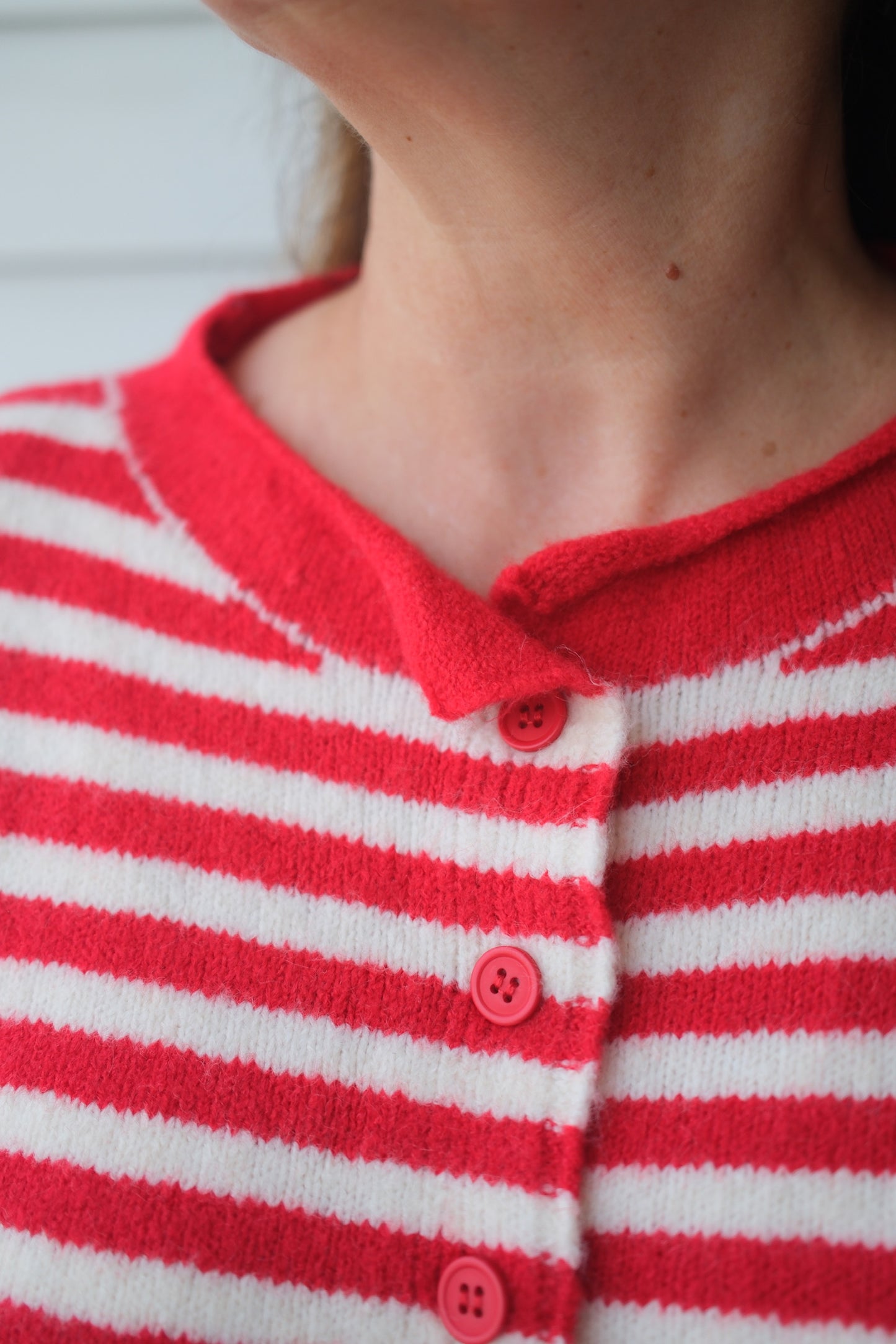 Sailor Striped Cardigan