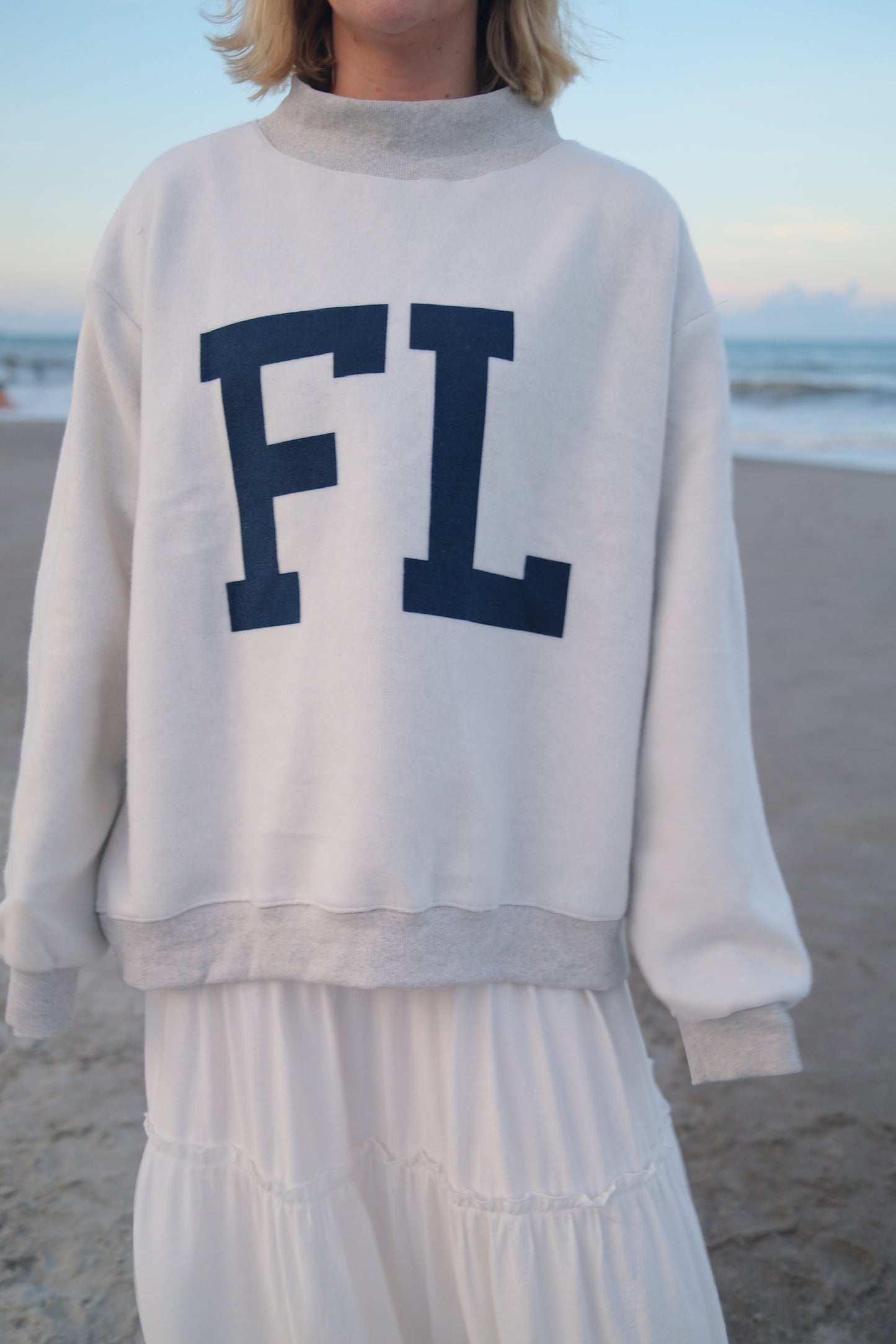 Reversible Florida Mockneck