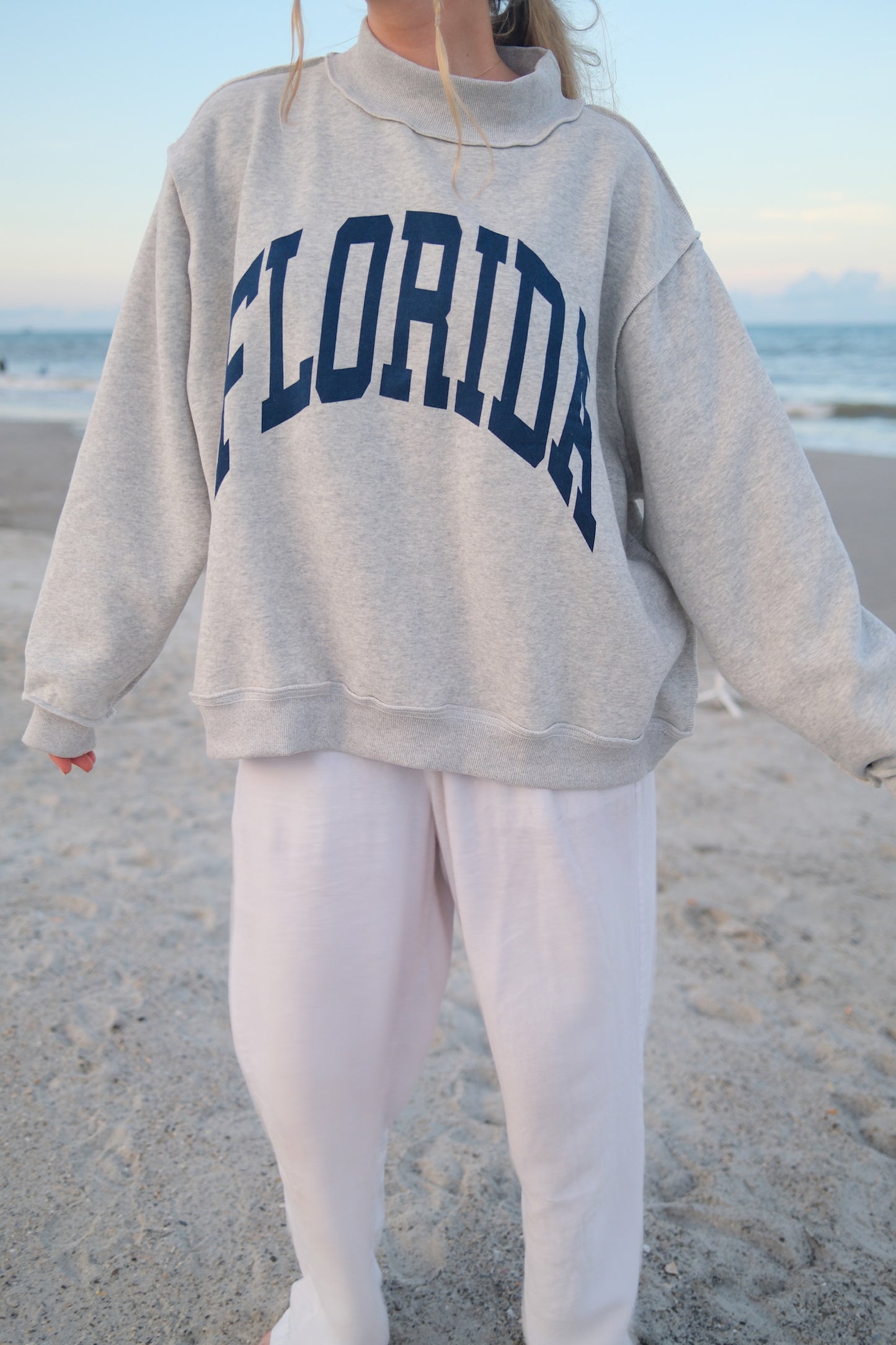 Reversible Florida Mockneck