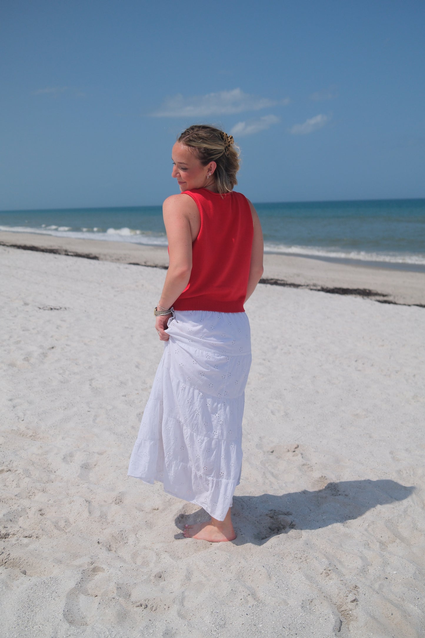 Cherry Sweater Tank