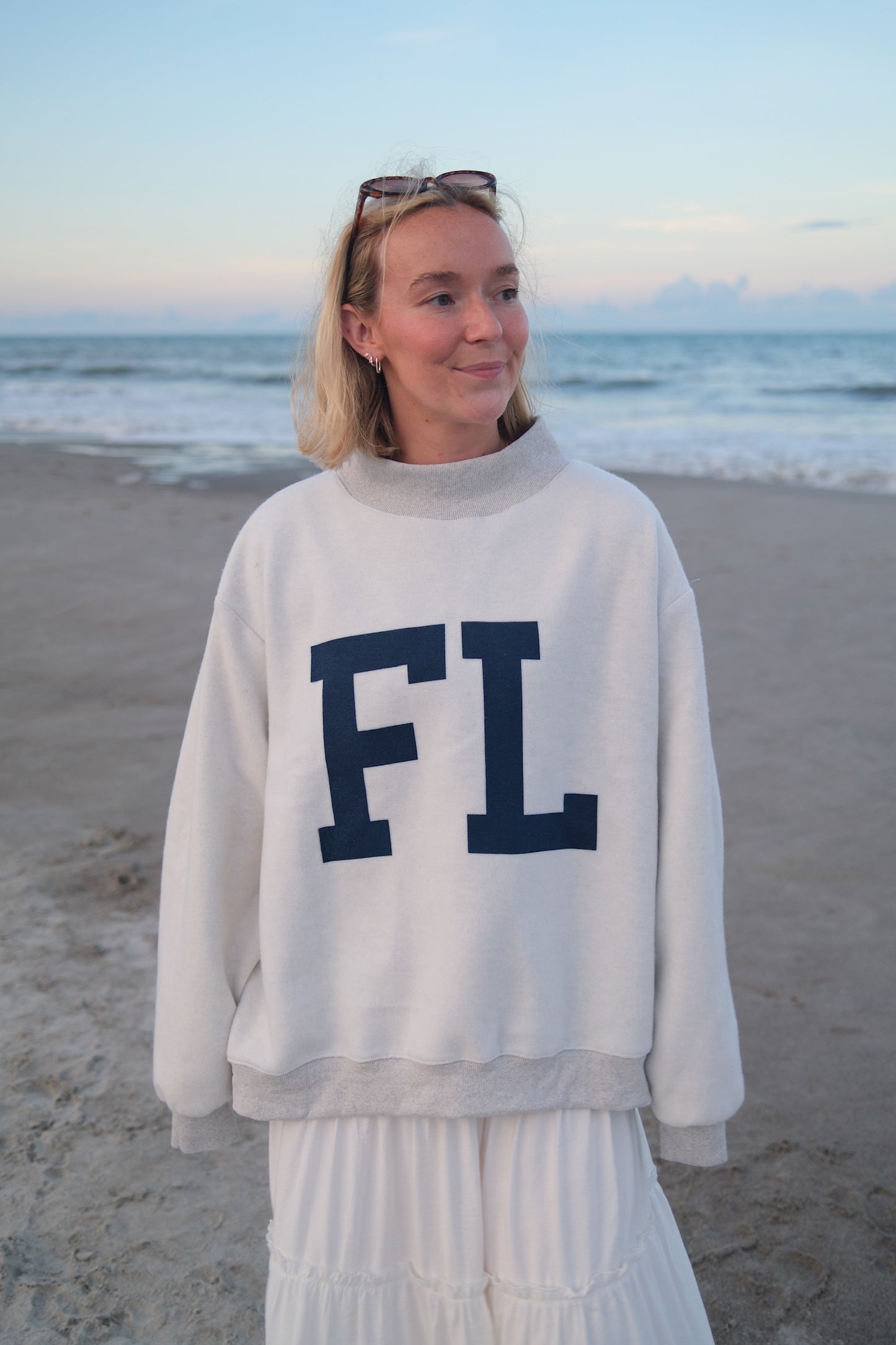 Reversible Florida Mockneck