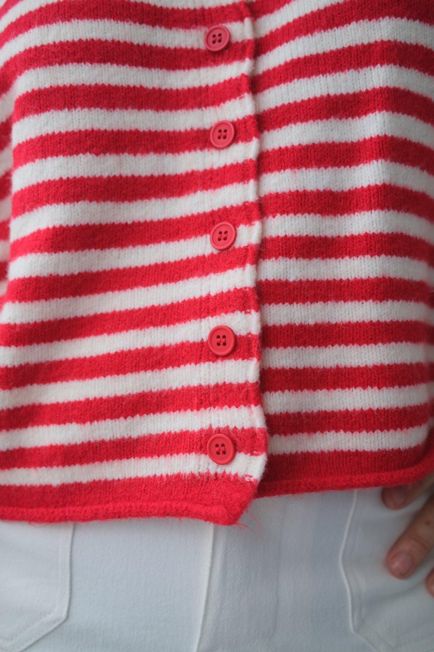 Sailor Striped Cardigan