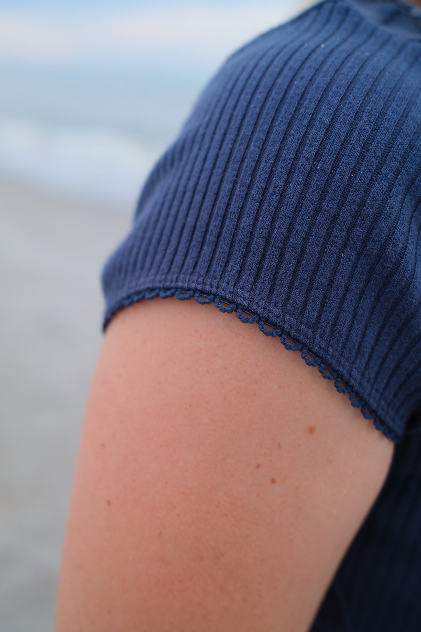 Beach House Tee in Atlantic Blue