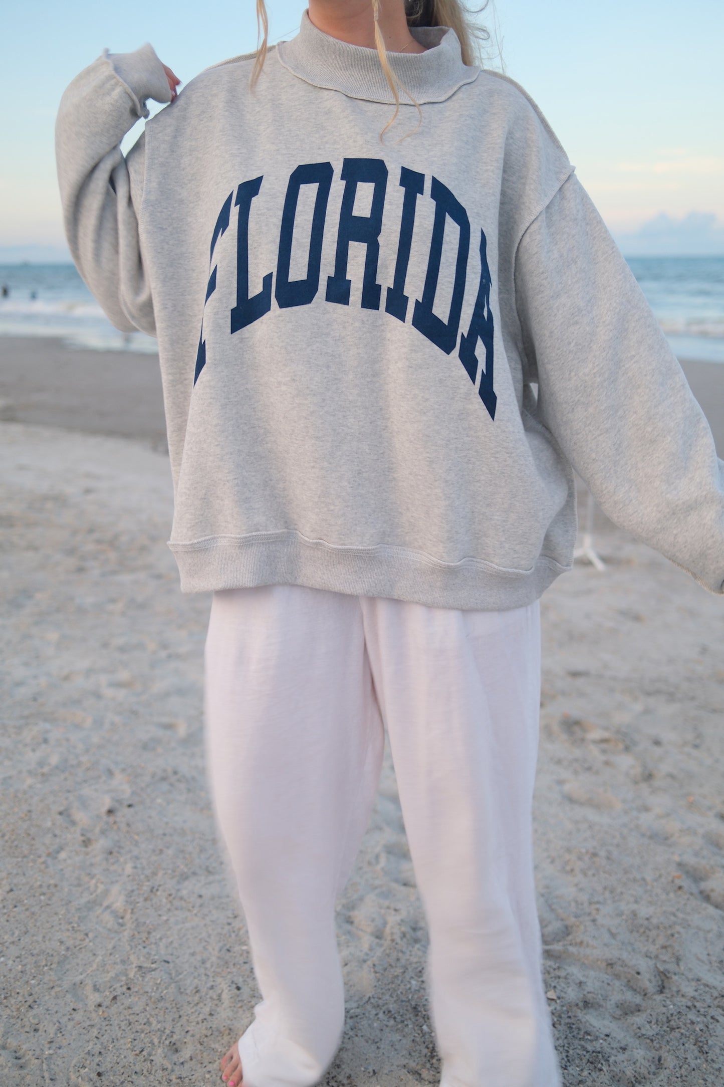 Reversible Florida Mockneck