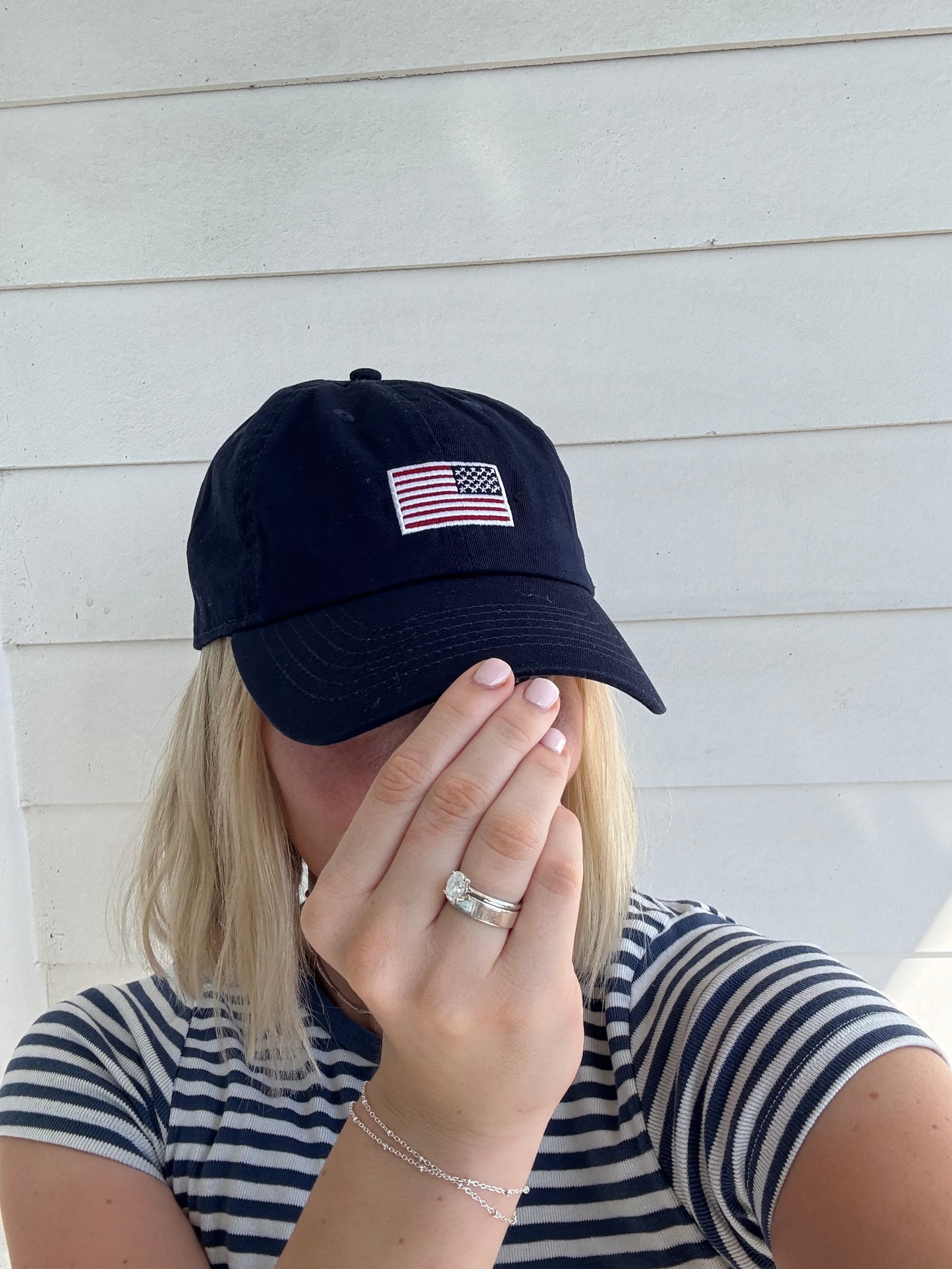 Flag Cap Navy