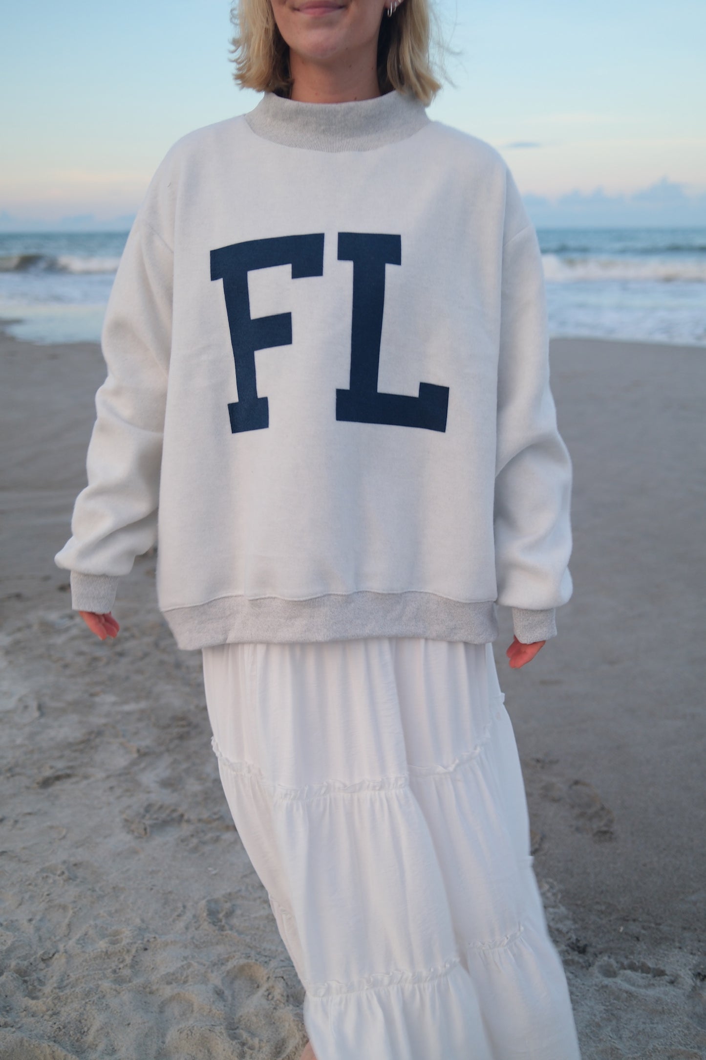 Reversible Florida Mockneck