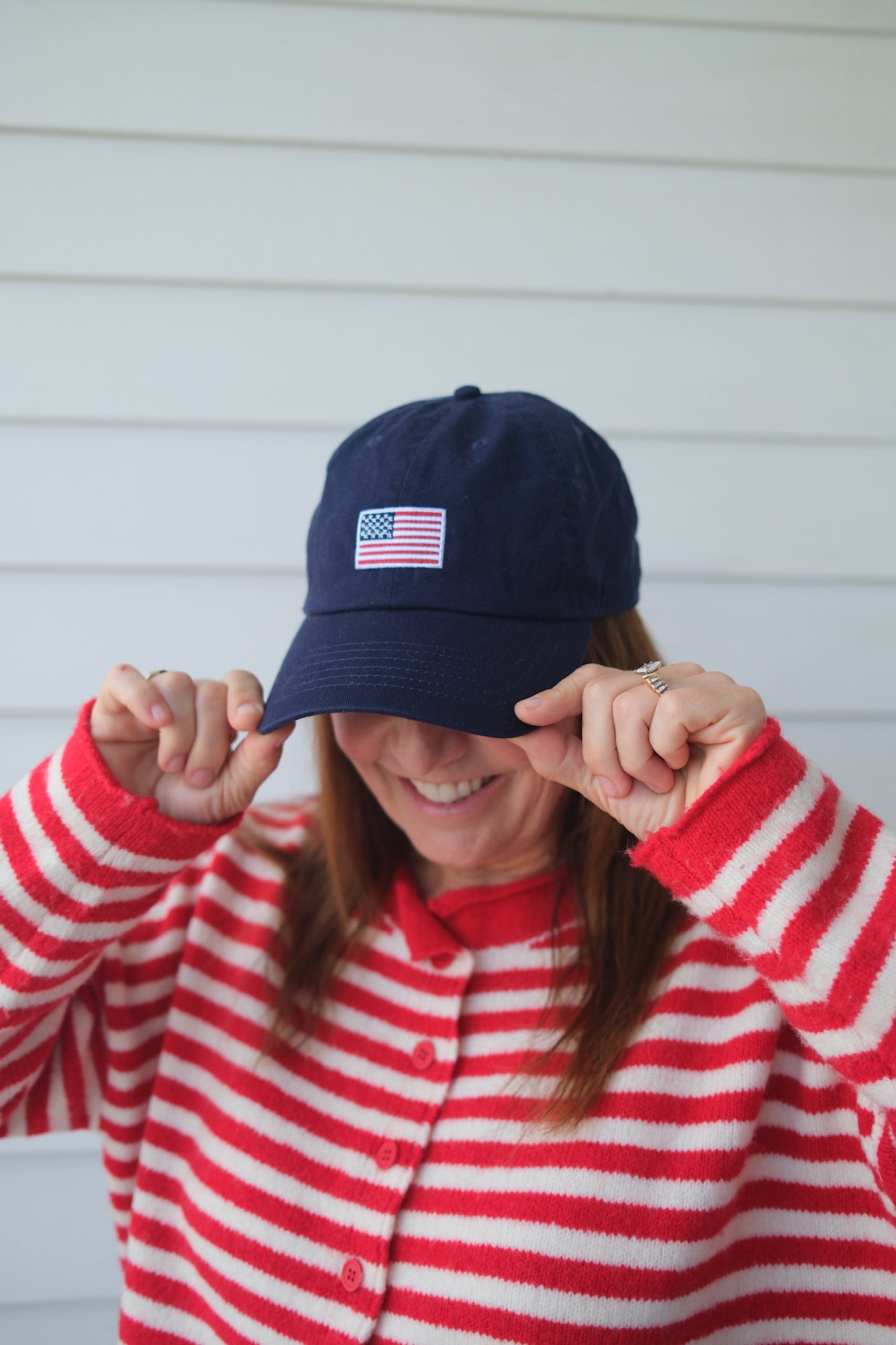 Flag Cap Navy