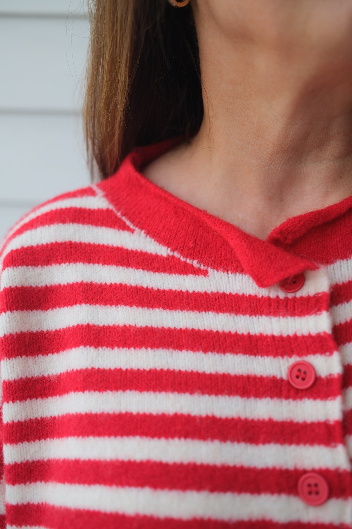Sailor Striped Cardigan