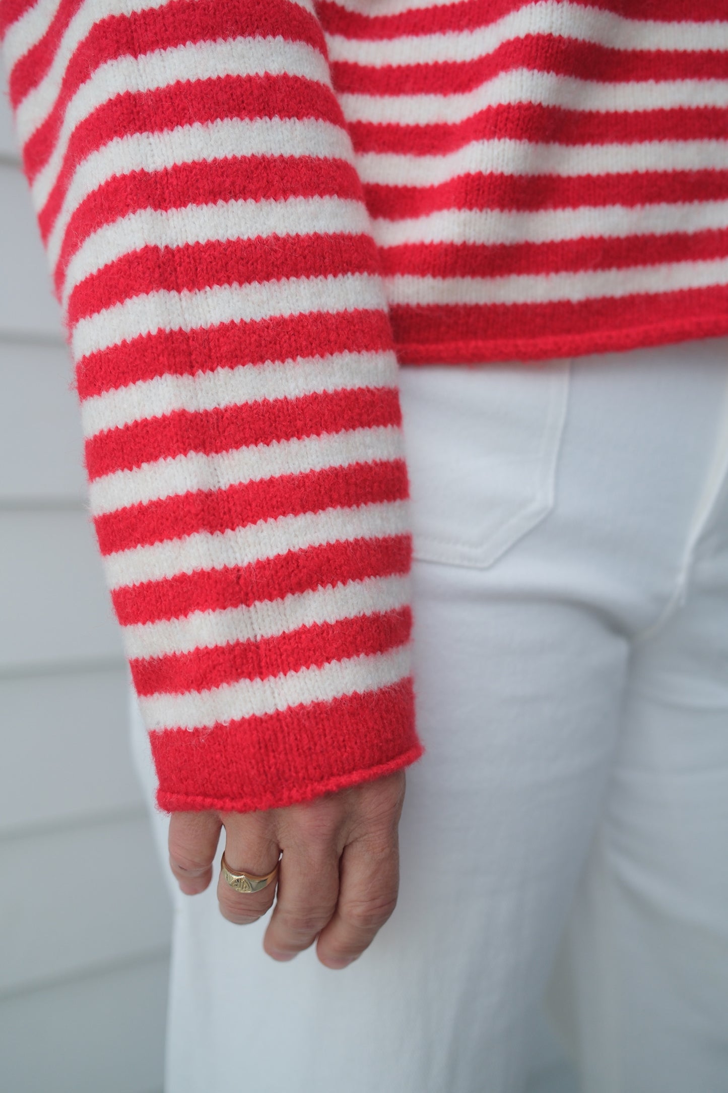 Sailor Striped Cardigan