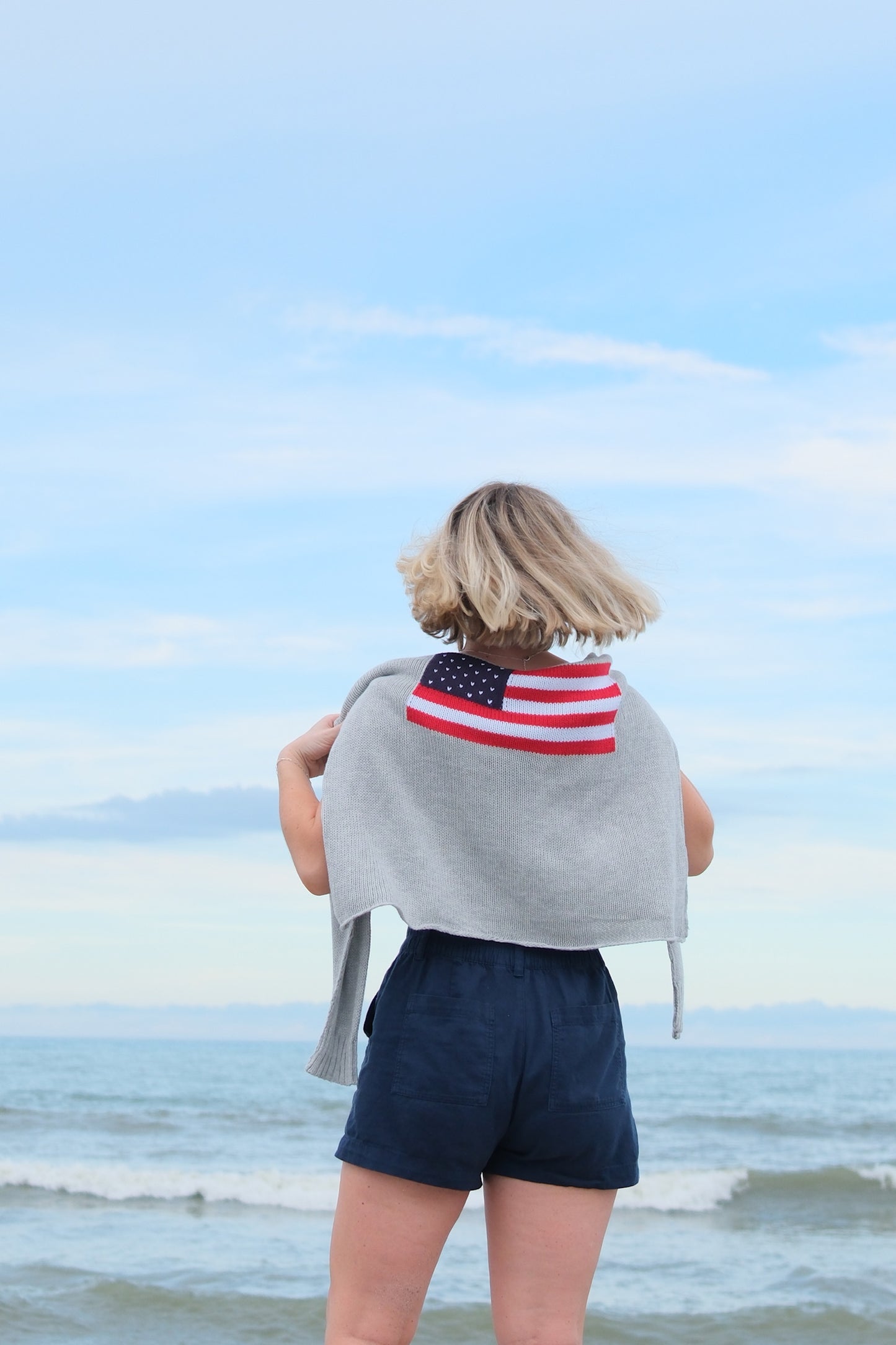 Flag Ship Sweater Oyster Grey