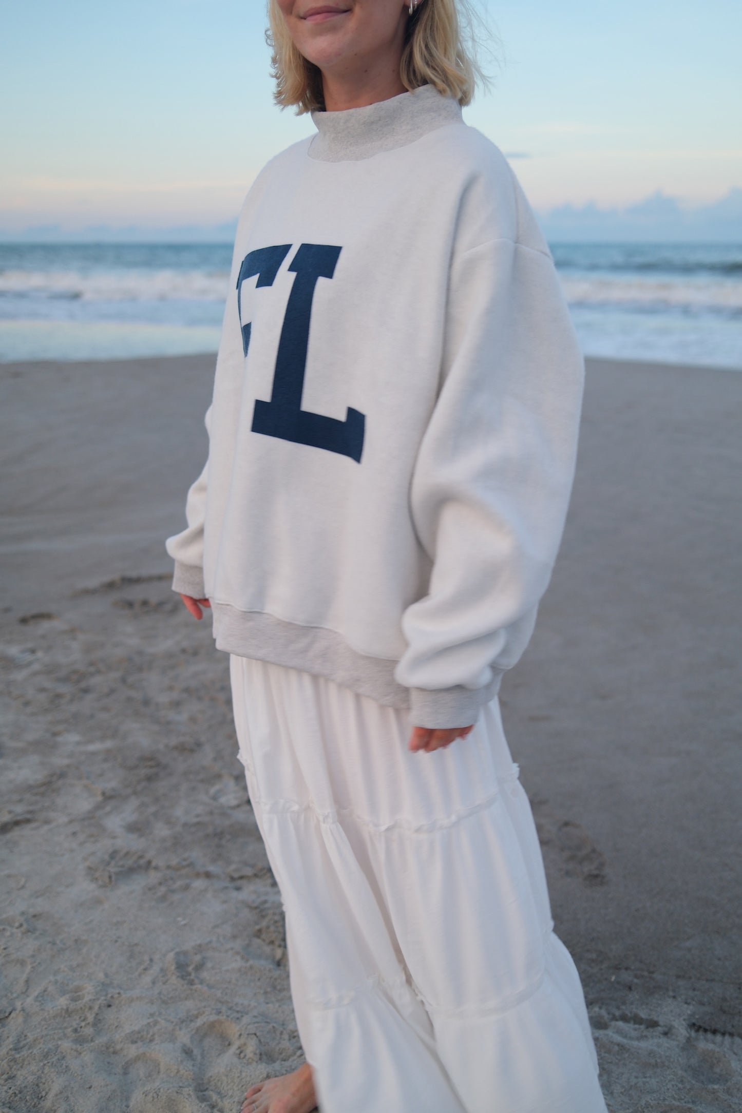 Reversible Florida Mockneck