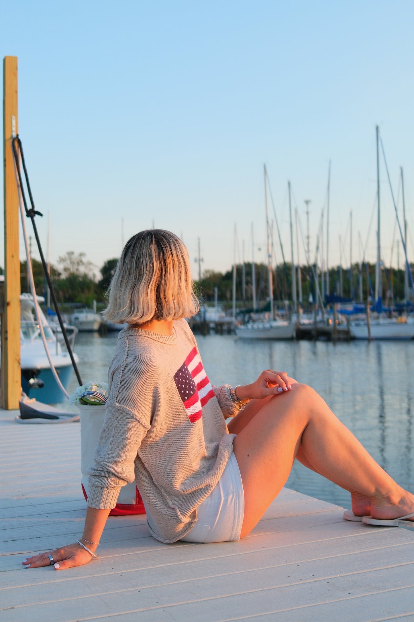 Flagship Sweater Sandy Beige