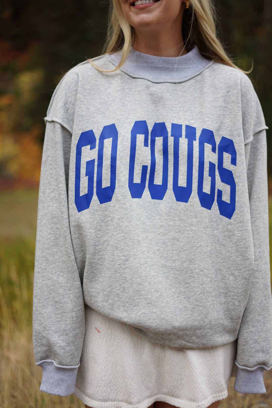 BYU Reversible Mockneck