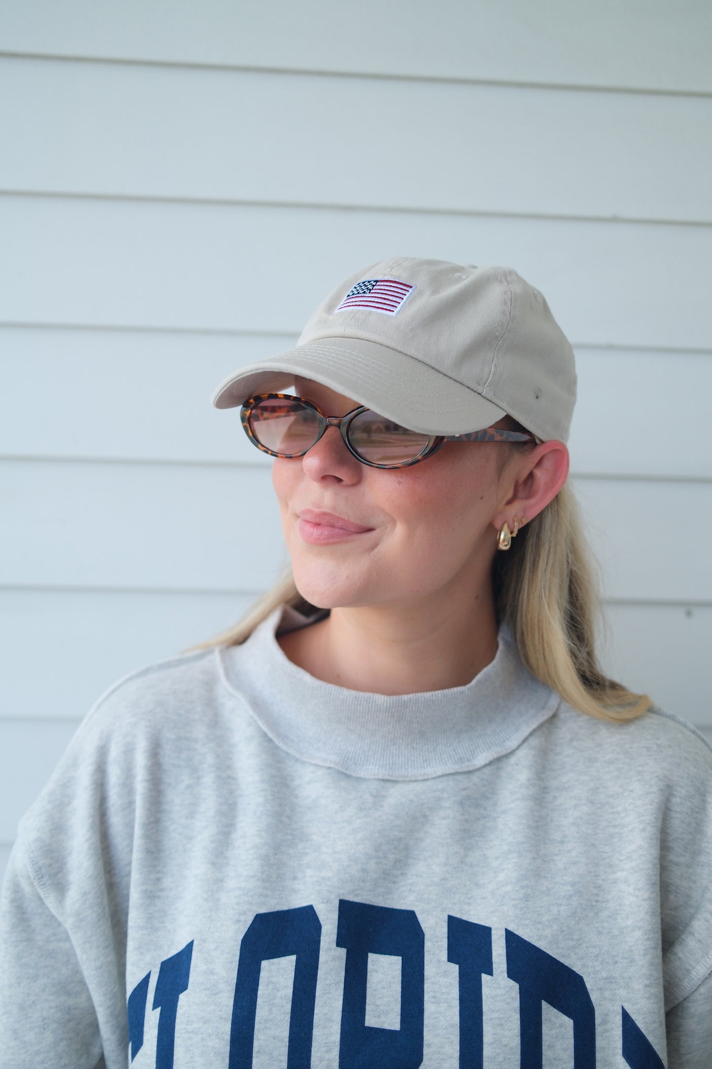 Flag Cap Tan