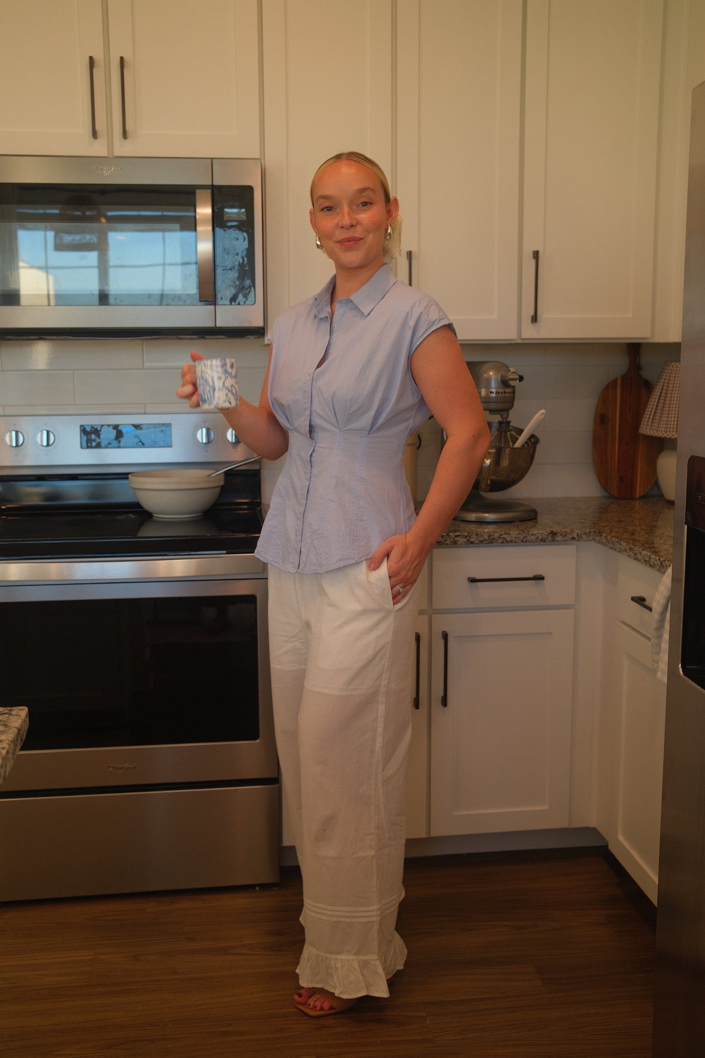 Frosted Harbor Blouse