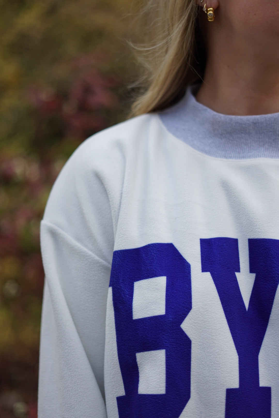 BYU Reversible Mockneck