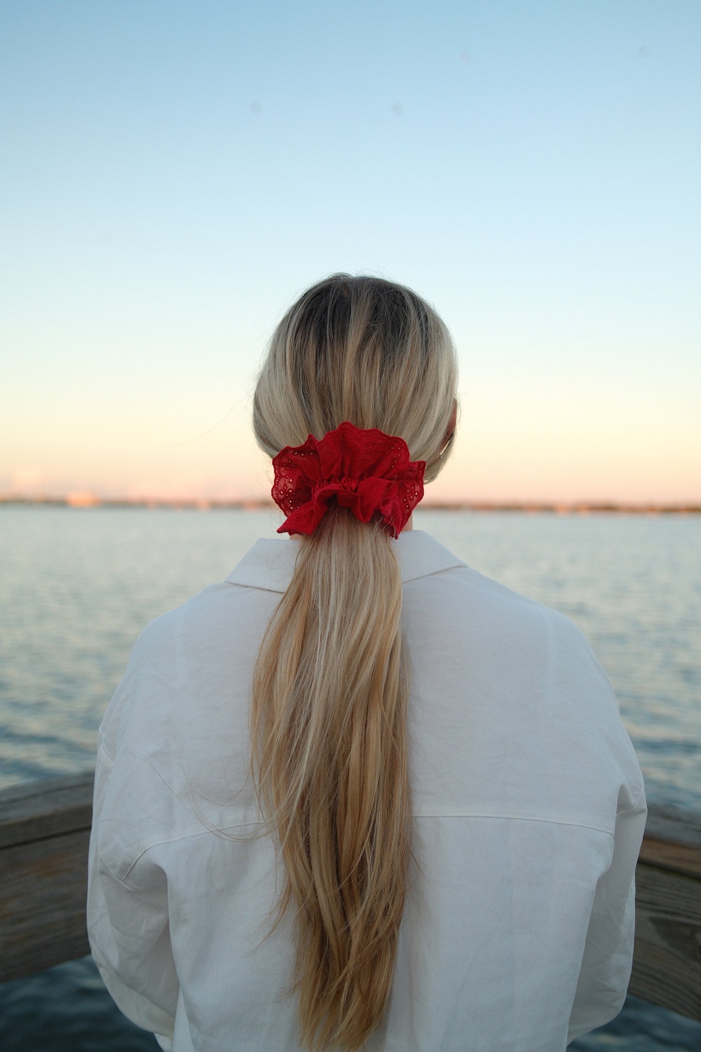 Eyelet Scrunchie
