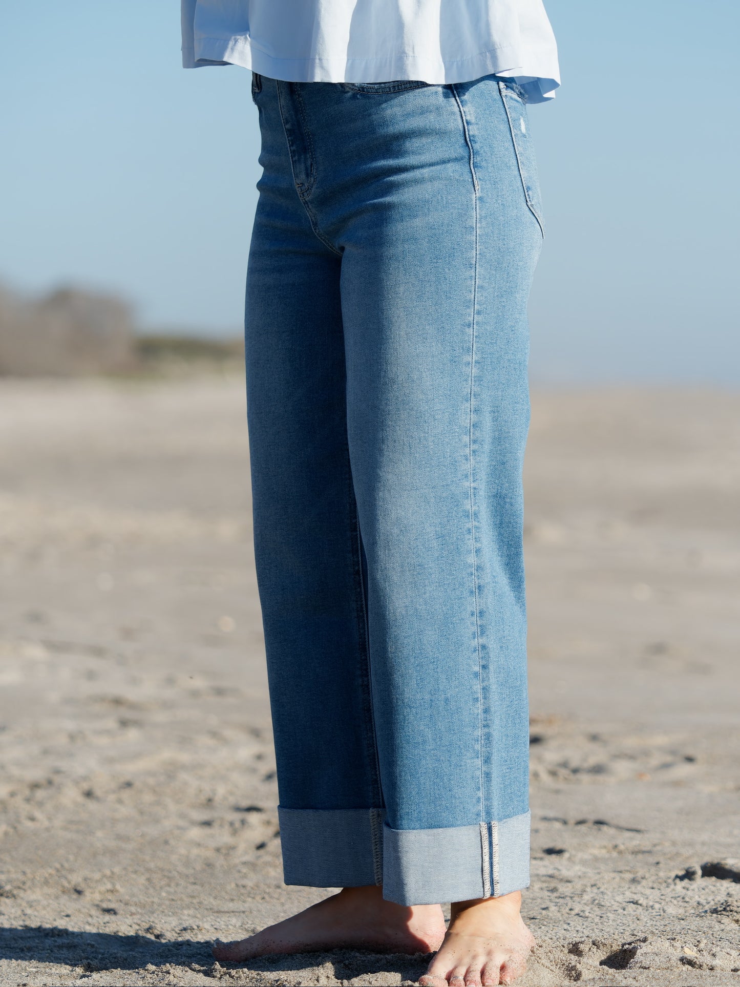 Cuffed Boardwalk Jean