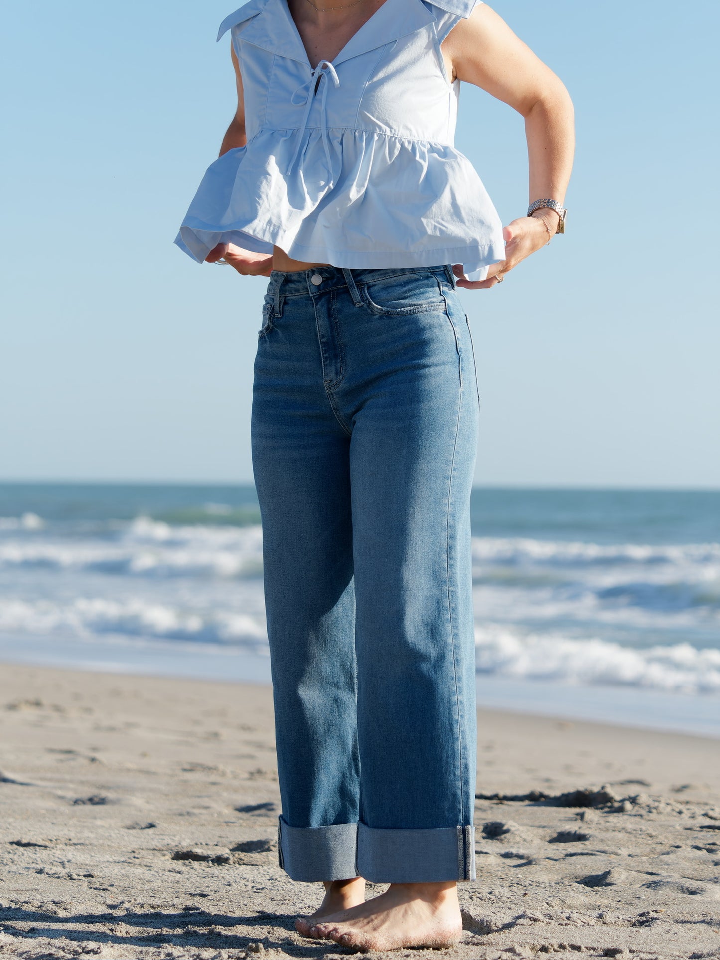 Cuffed Boardwalk Jean