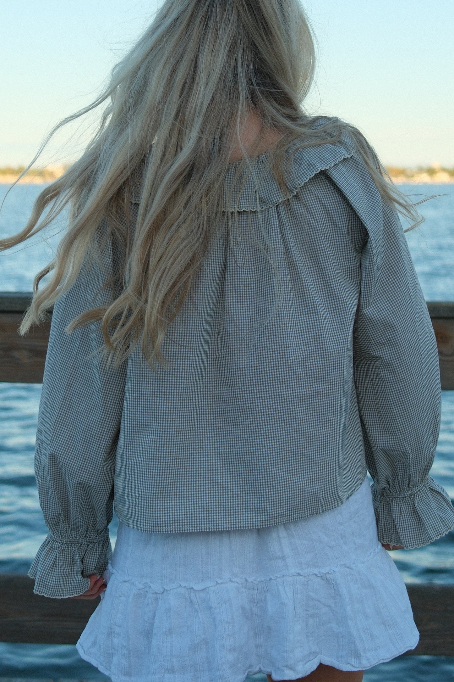 Augusta Ruffle Blouse