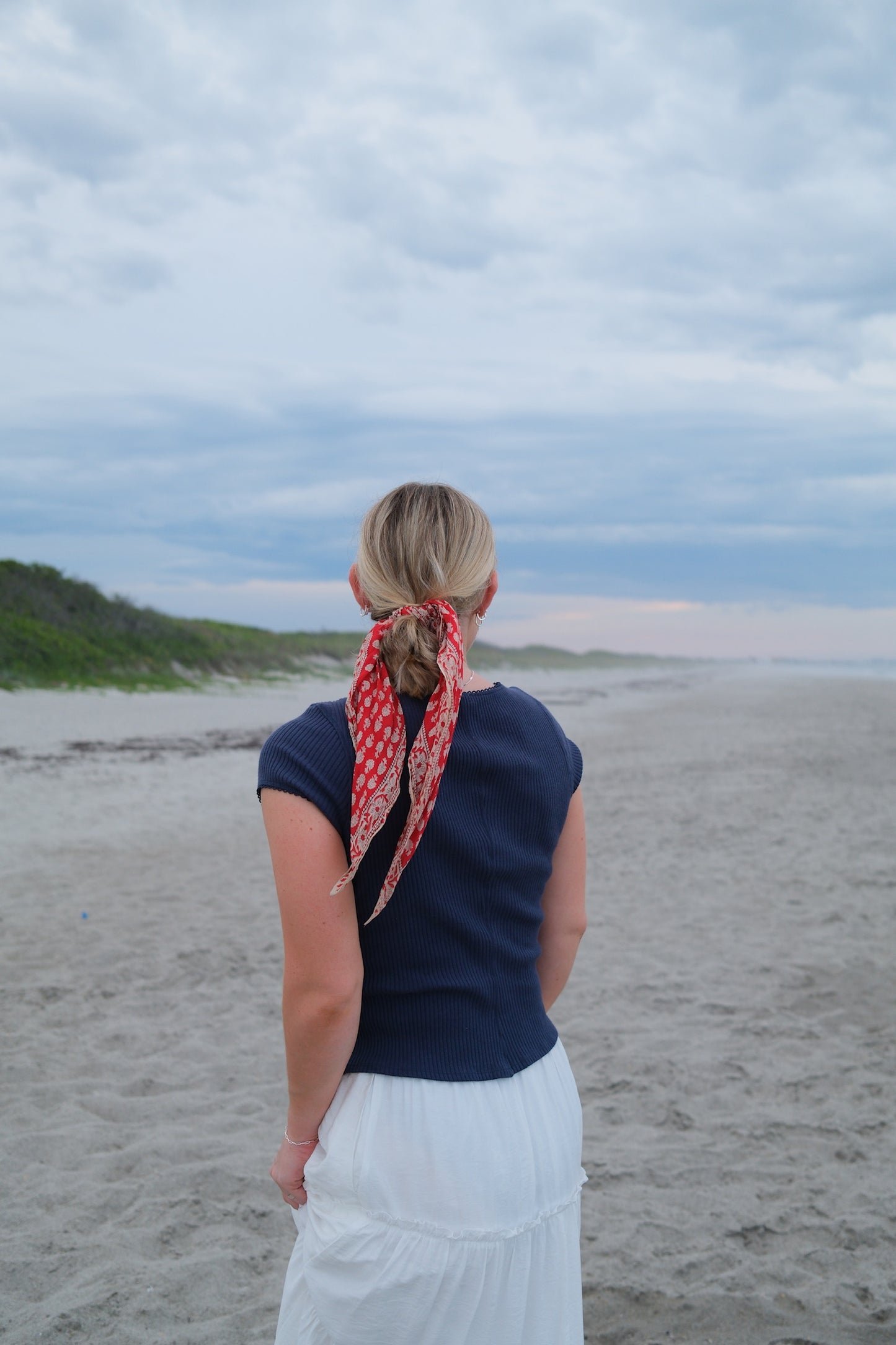 Beach House Tee in Atlantic Blue