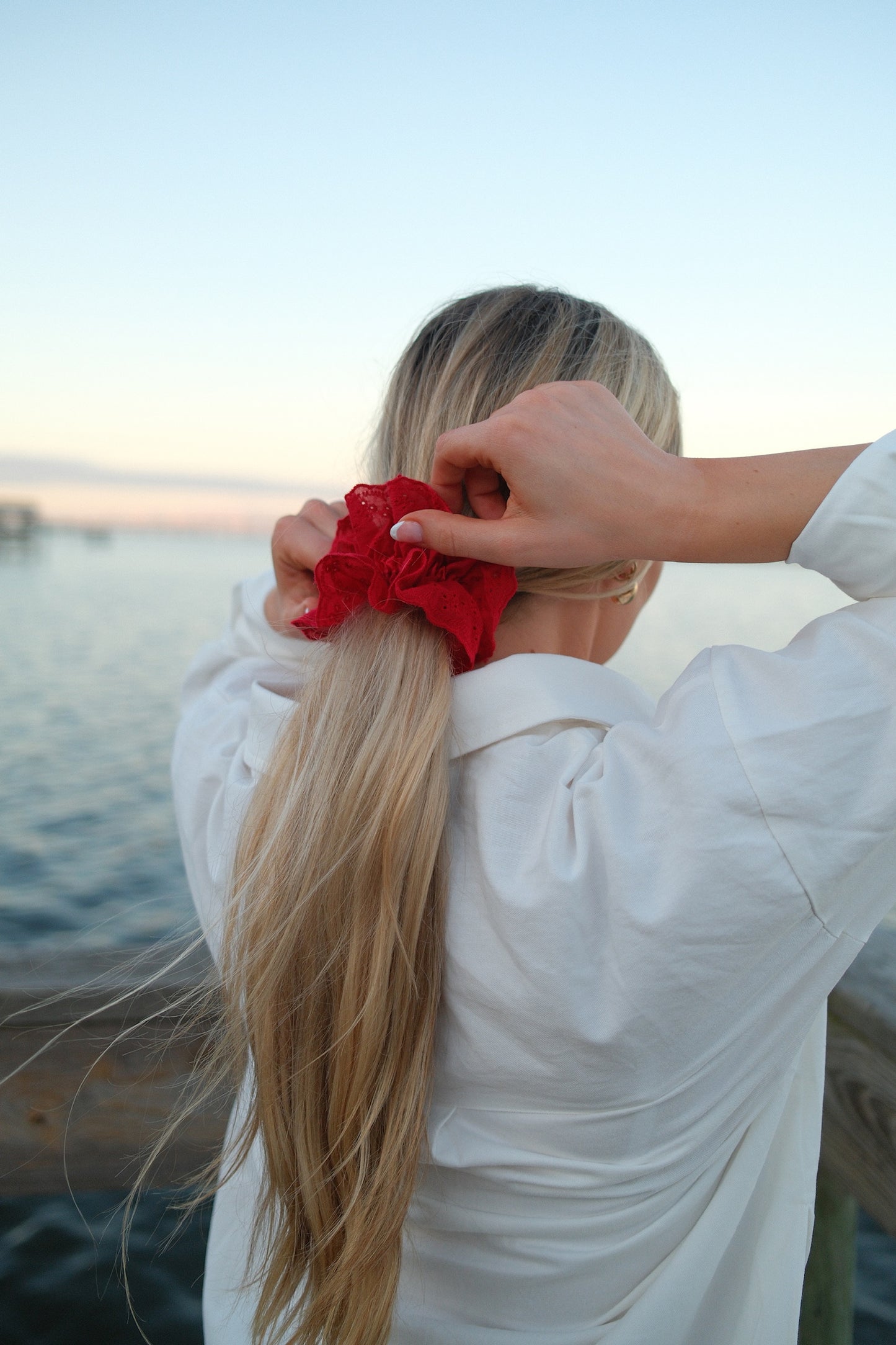 Eyelet Scrunchie