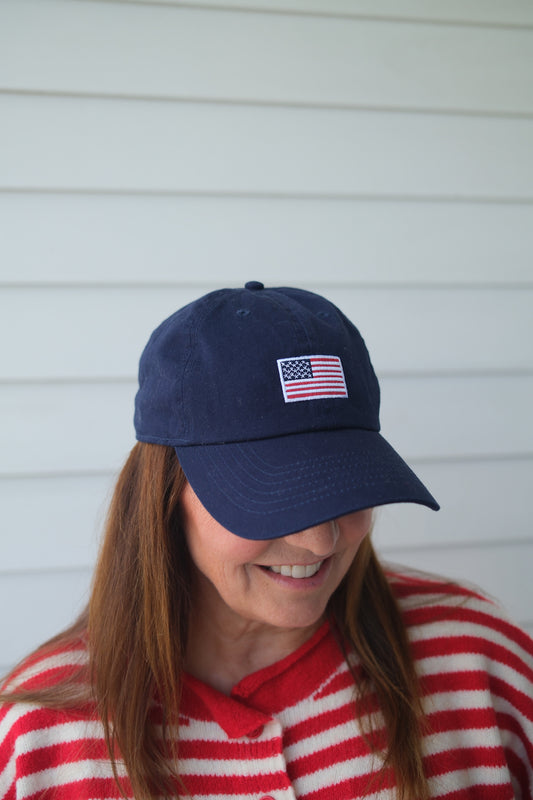 Flag Cap Navy