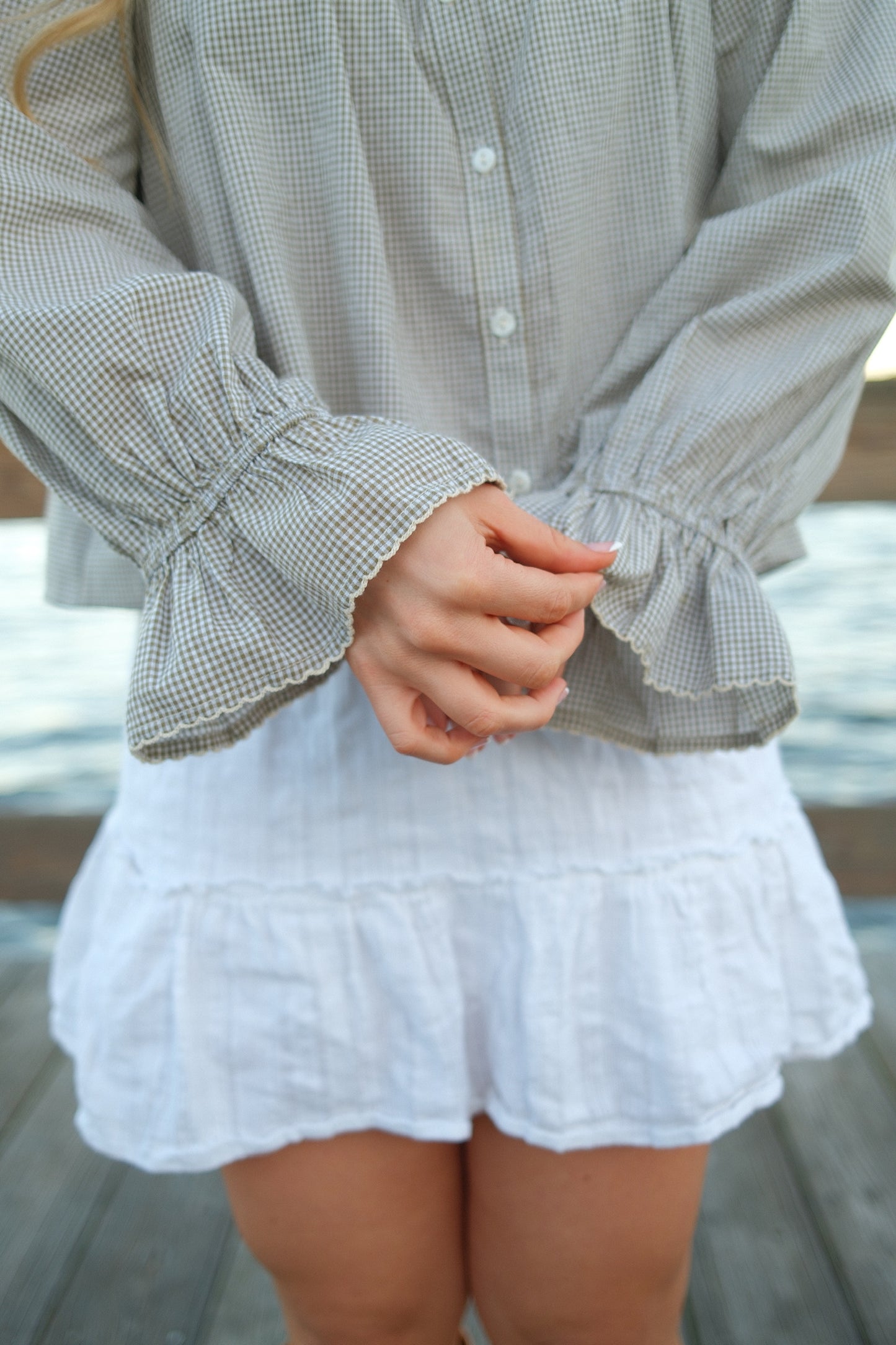 Augusta Ruffle Blouse