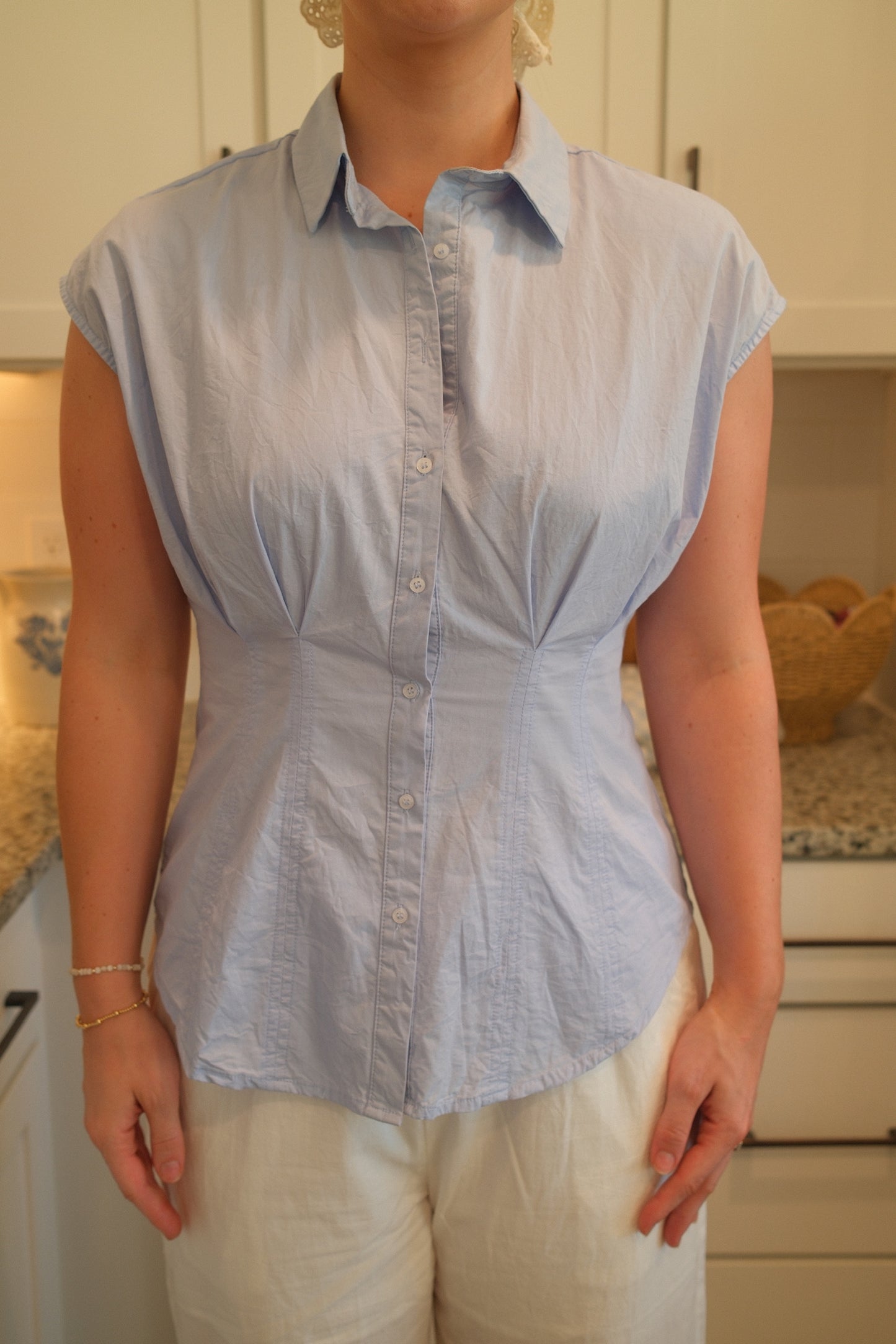 Frosted Harbor Blouse