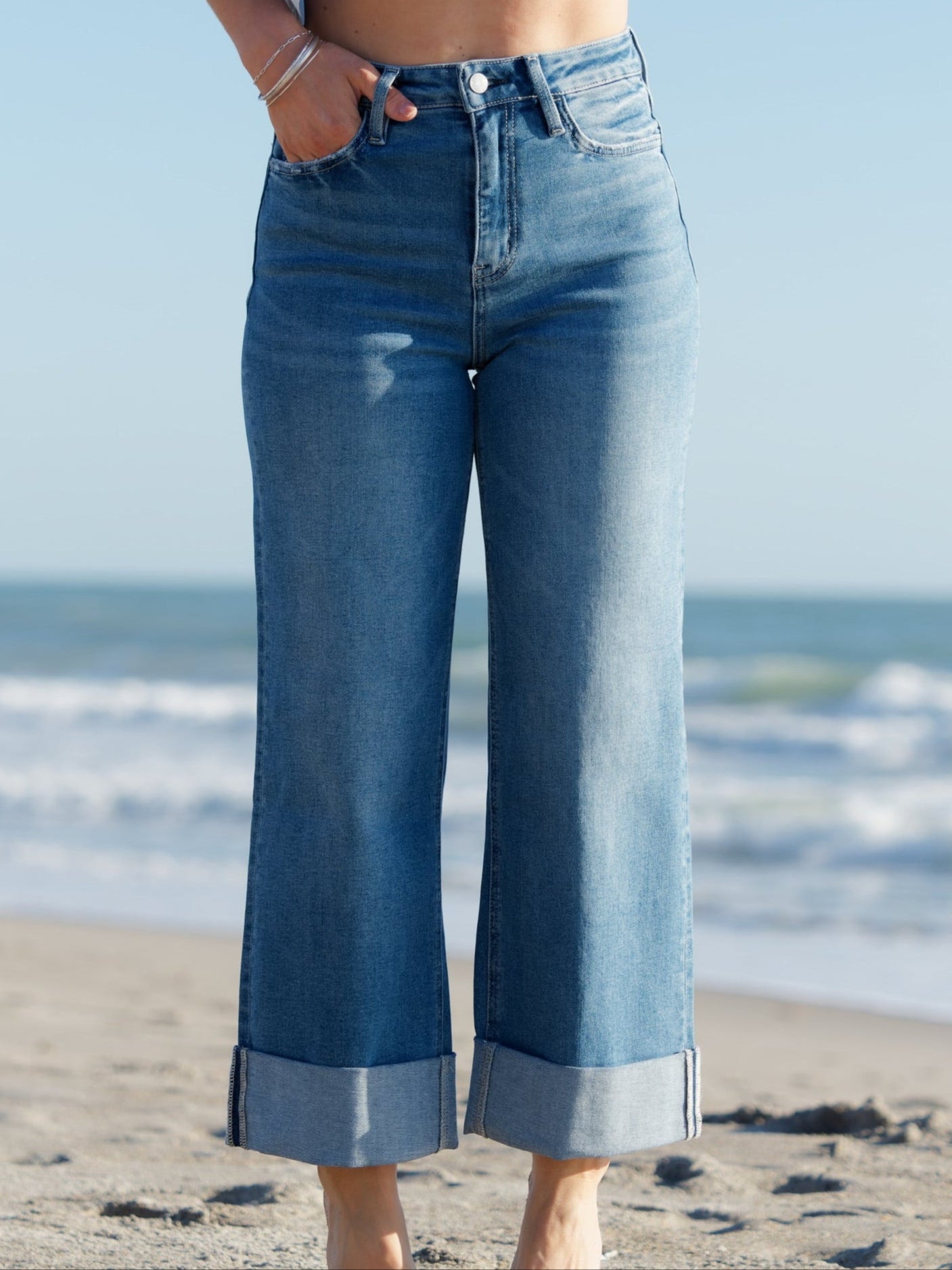 Cuffed Boardwalk Jean