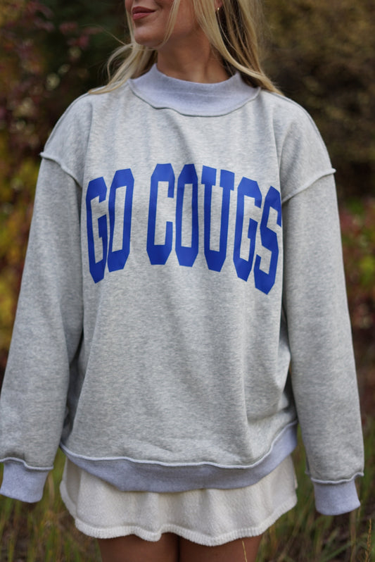 BYU Reversible Mockneck