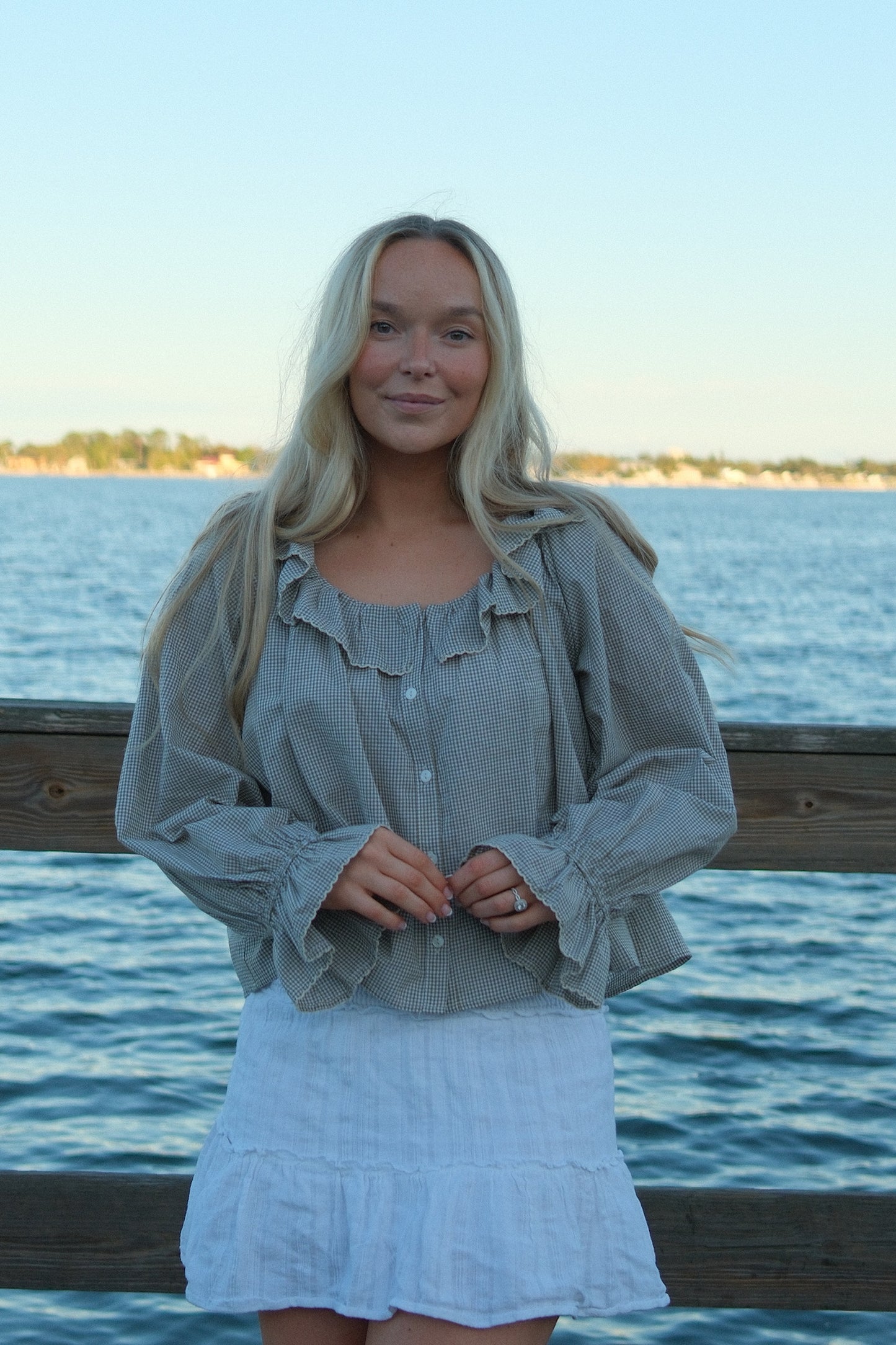 Augusta Ruffle Blouse